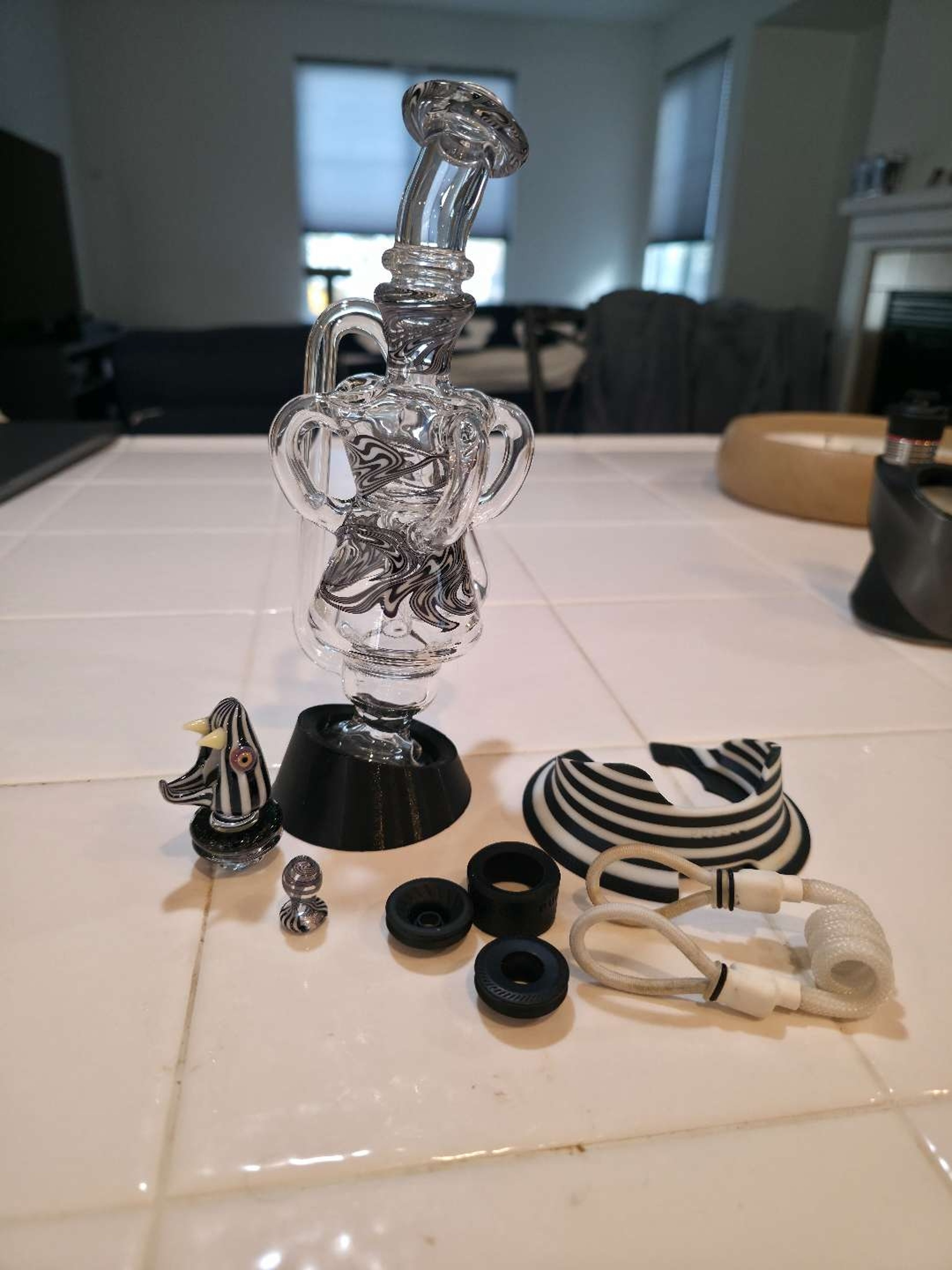 Kosher quad and matching niko cray cap puffco image 0