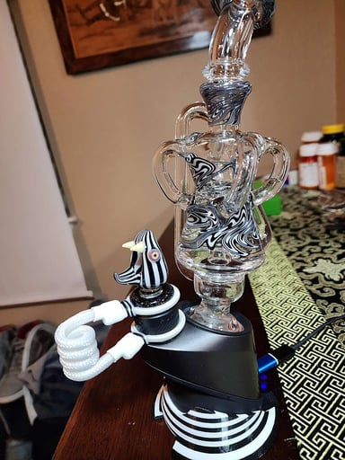 Preview pic of Kosher quad and matching niko cray cap puffco