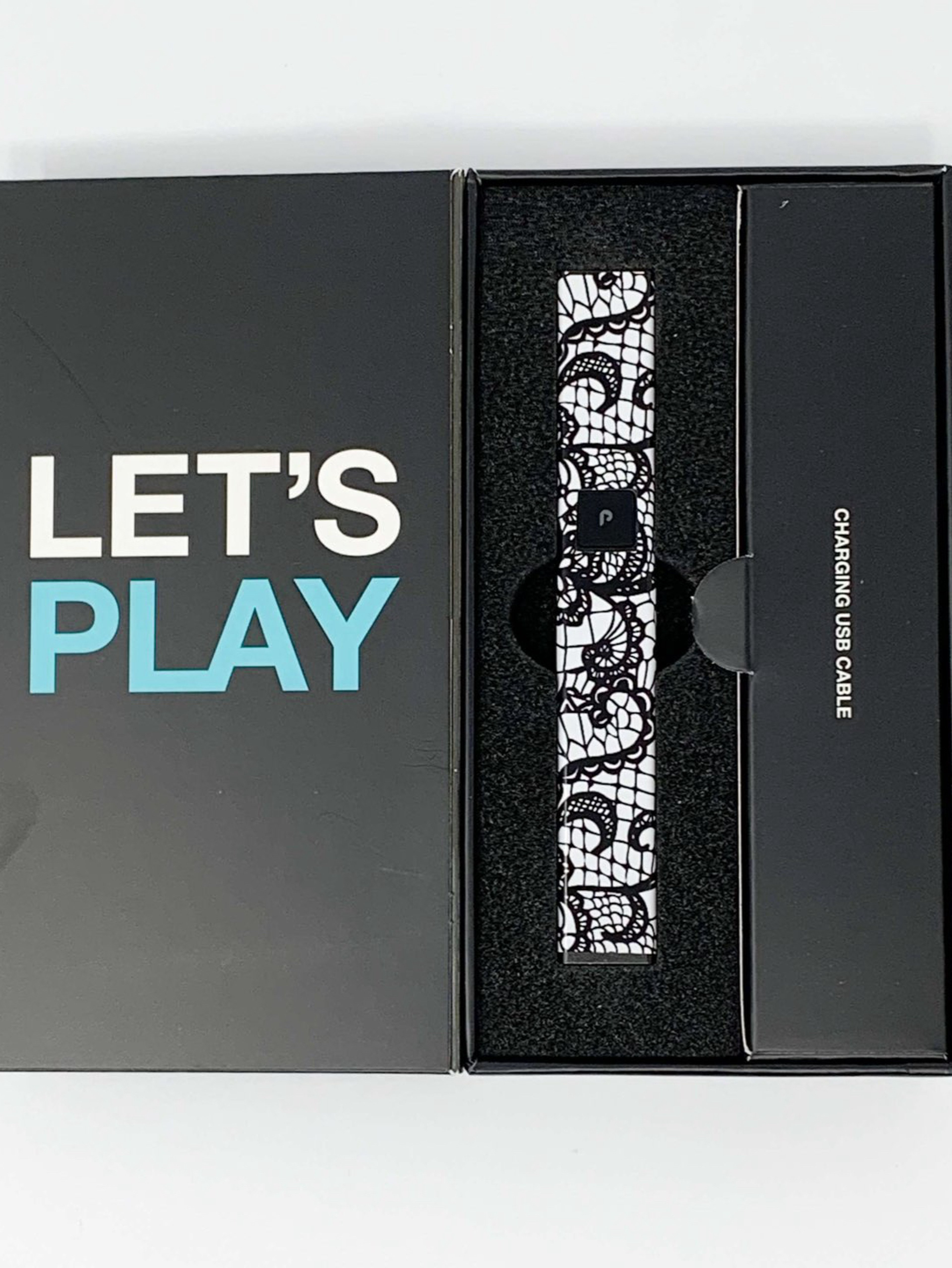 White Black Lace PlugPlay Battery image 0