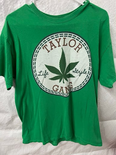 Preview pic of Wiz Khalifa Taylor Gang Large Shirt