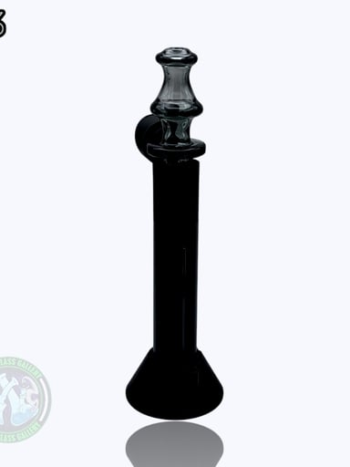 Preview pic of Rone Glass -Puffco Pivot Top #13 - Transparent Black