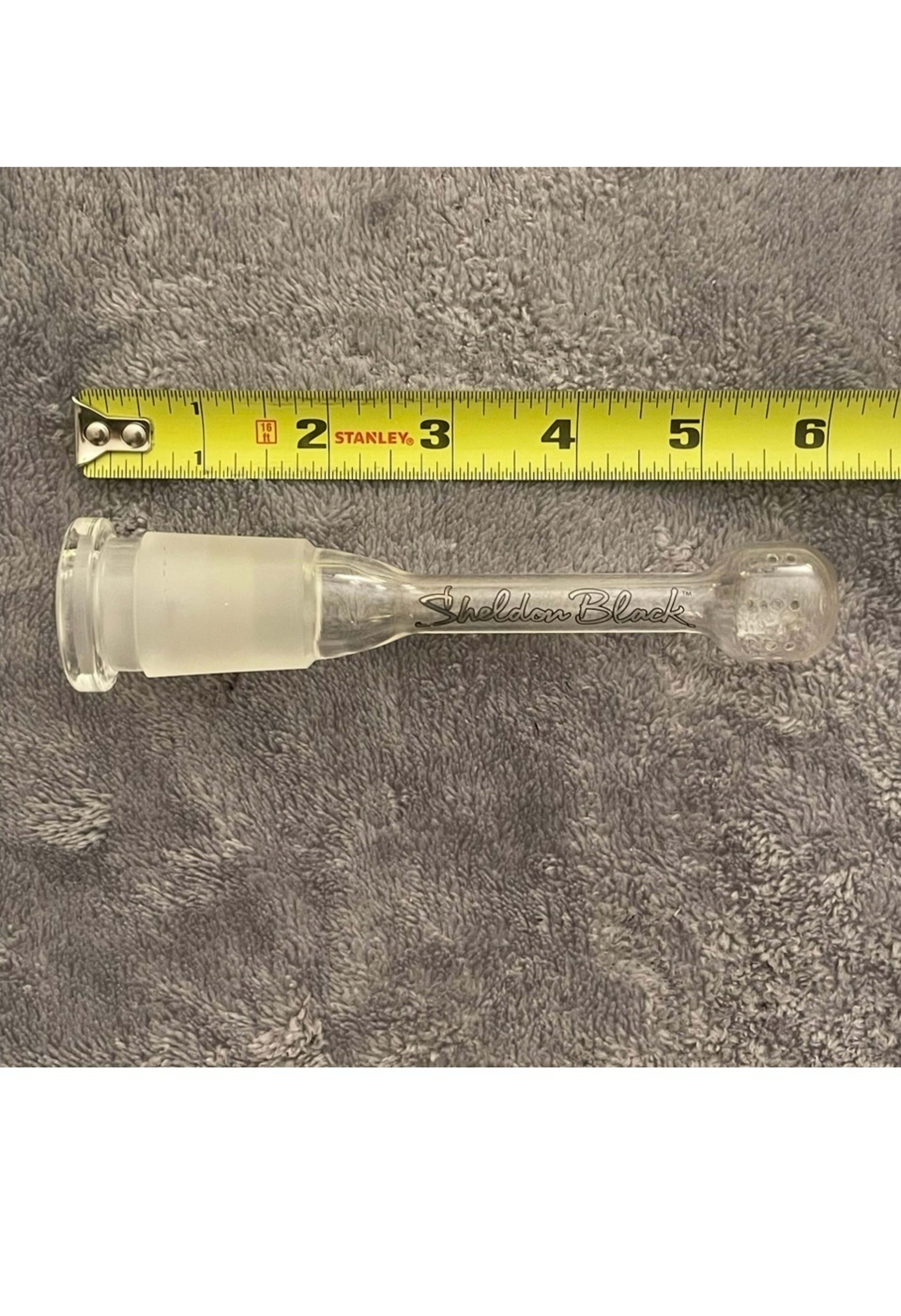 Preview pic of Sheldon Black Showerhead Downstem