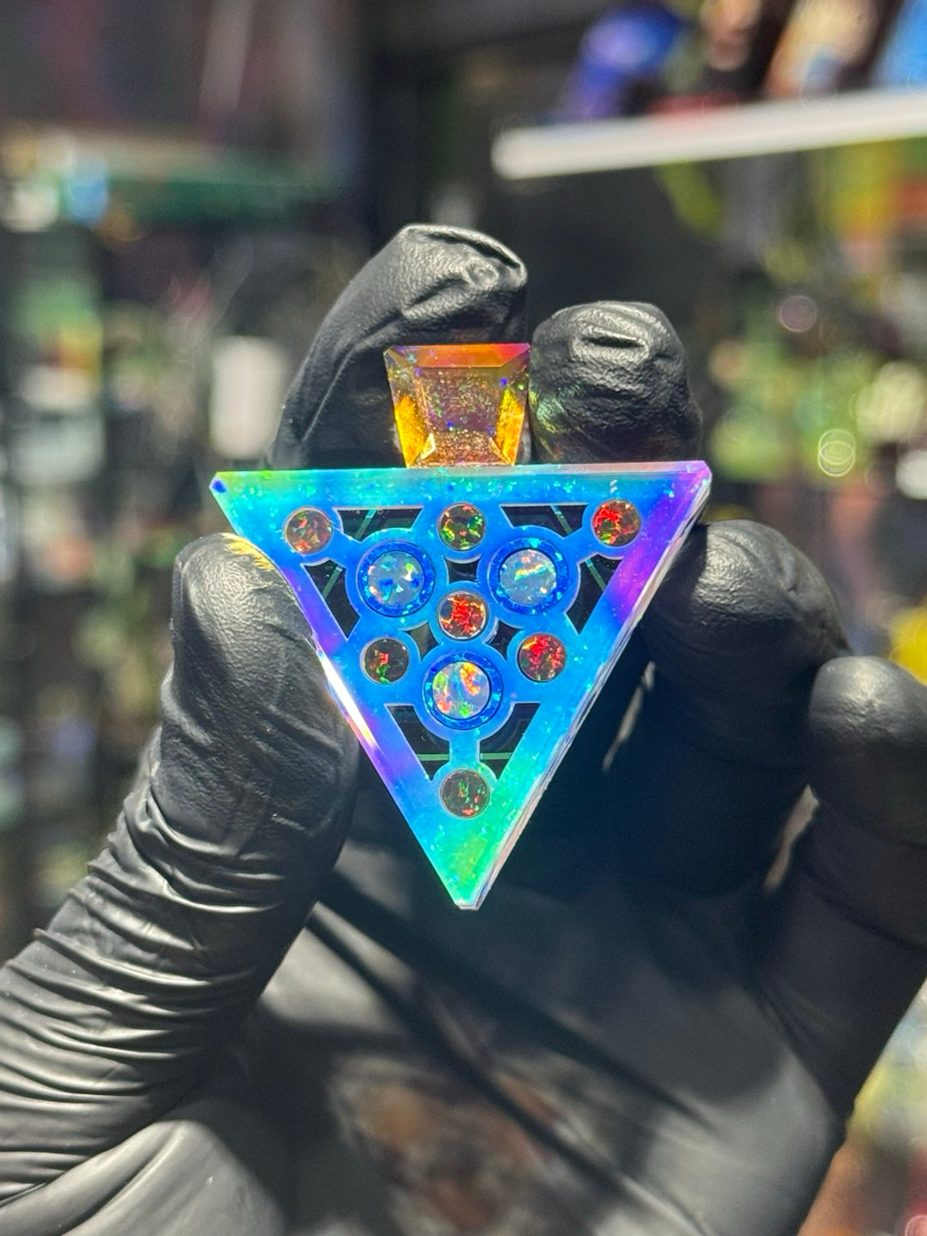 Preview pic of Kravin x Graphic Zack Coldworked Pendant