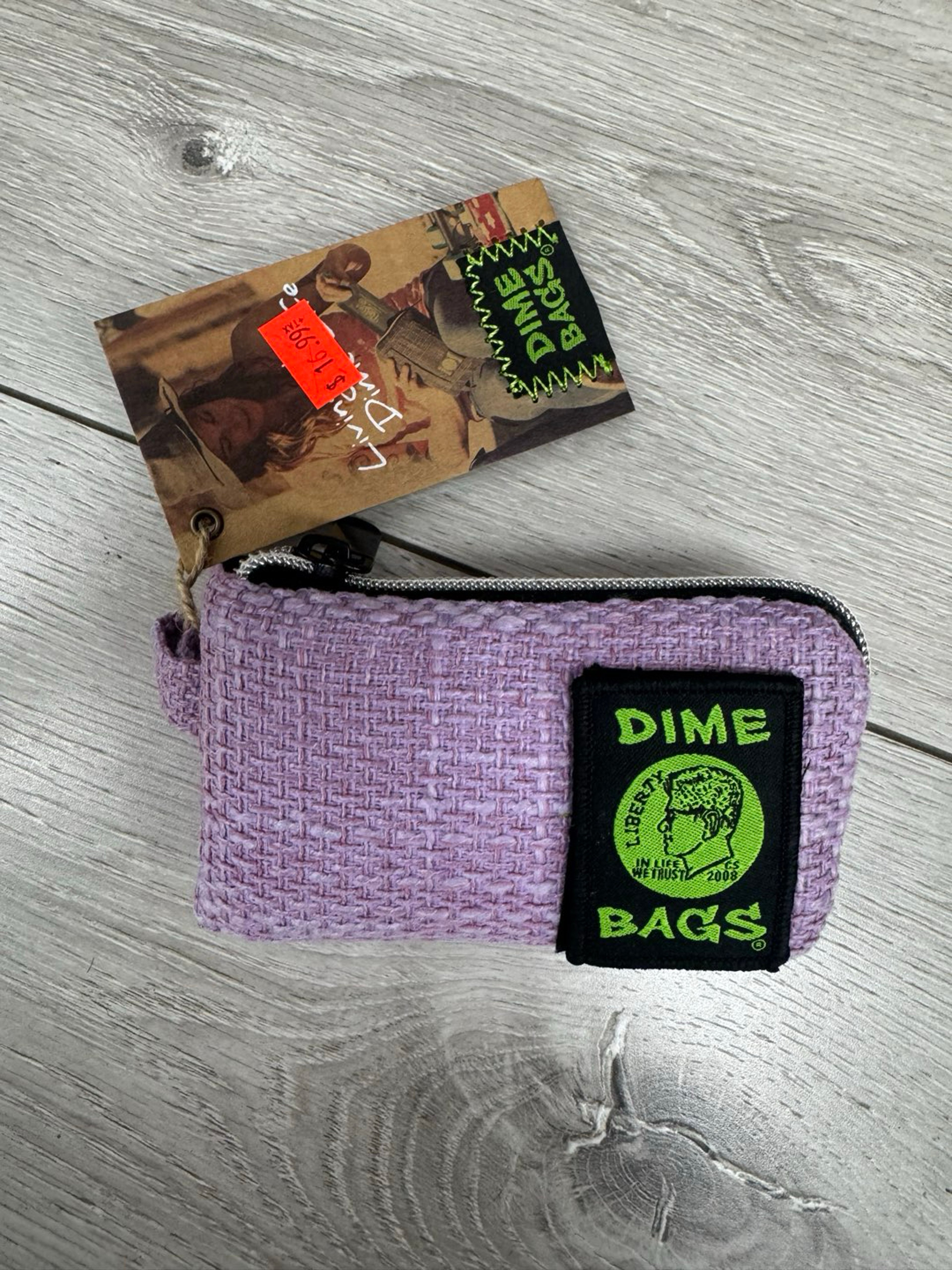 Preview pic of Dime bag all in one padded pouch 5” purple