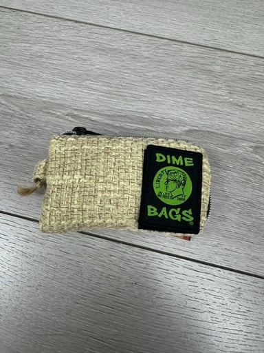 Preview pic of Dime bag padded pouch 5” tan