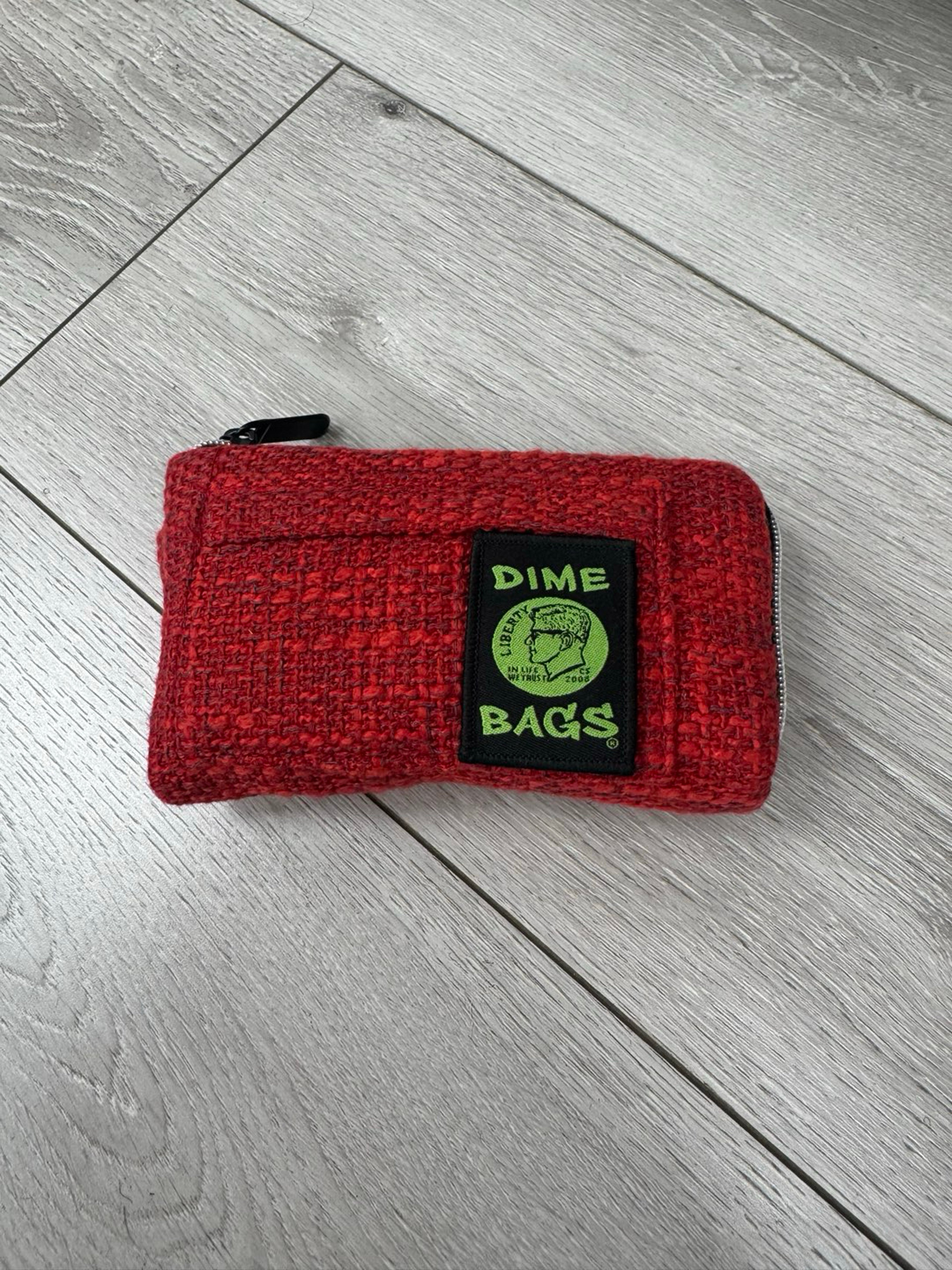 Preview pic of Dime bag all in one padded pouch 7” red