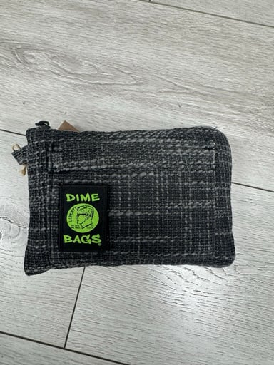 Preview pic of Dime bag padded pouch 8” black