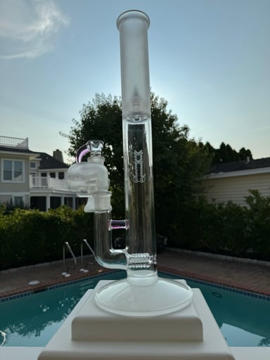 Preview pic of sandblasted pink 3 line