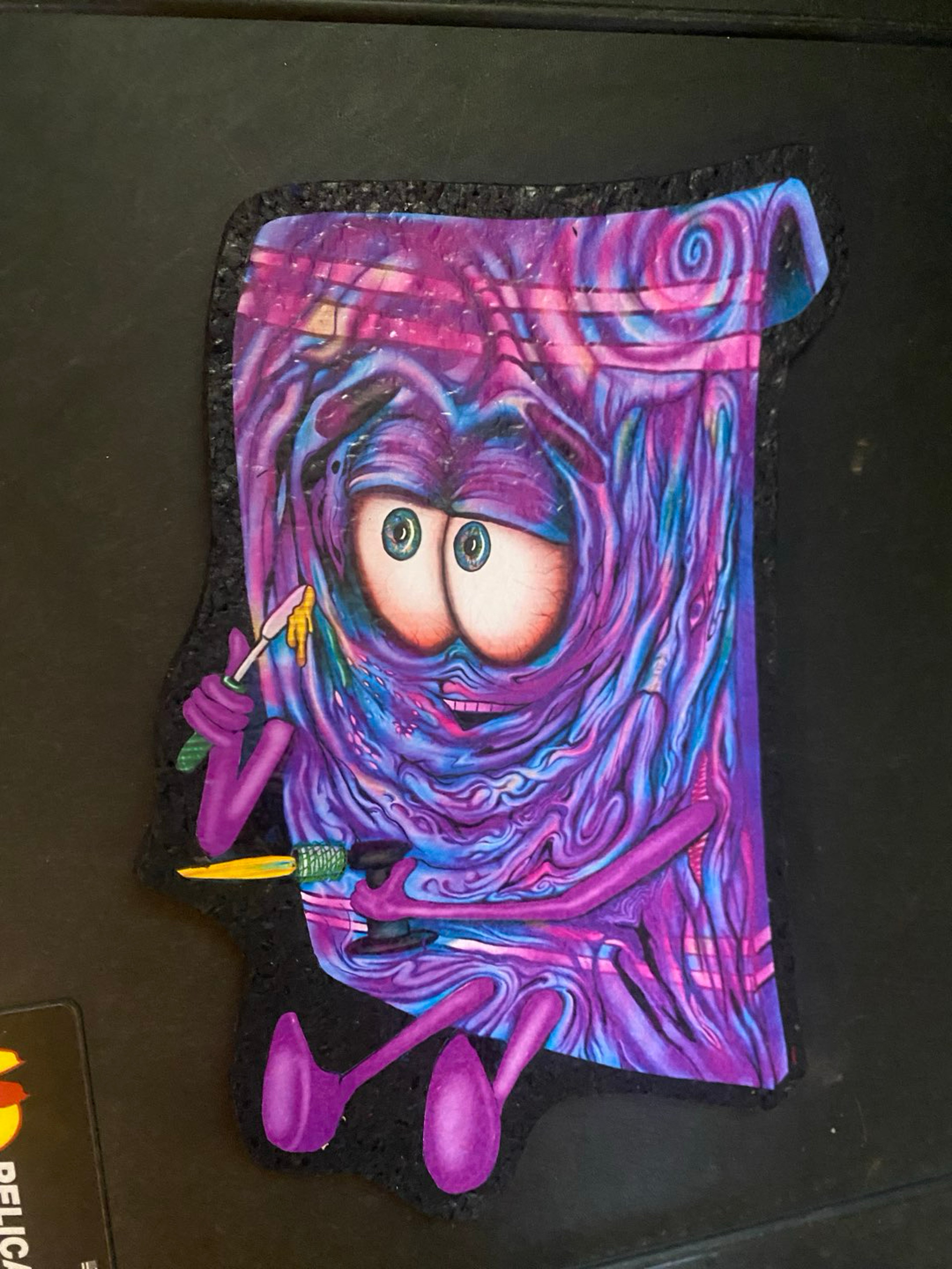 Purple towelie mat image 0