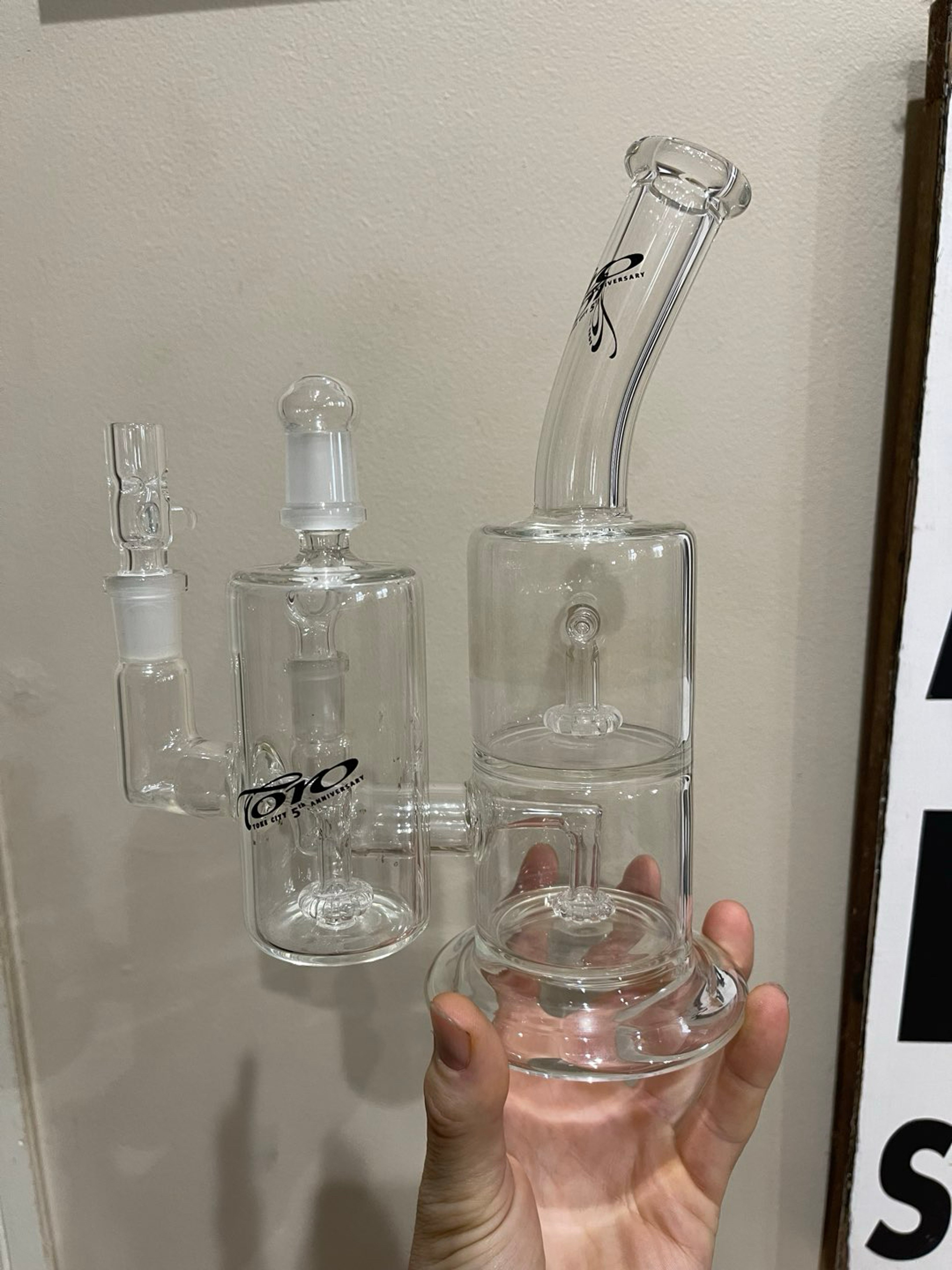 Toro Glass Toke City 5th Anniversary Double Macro image 0