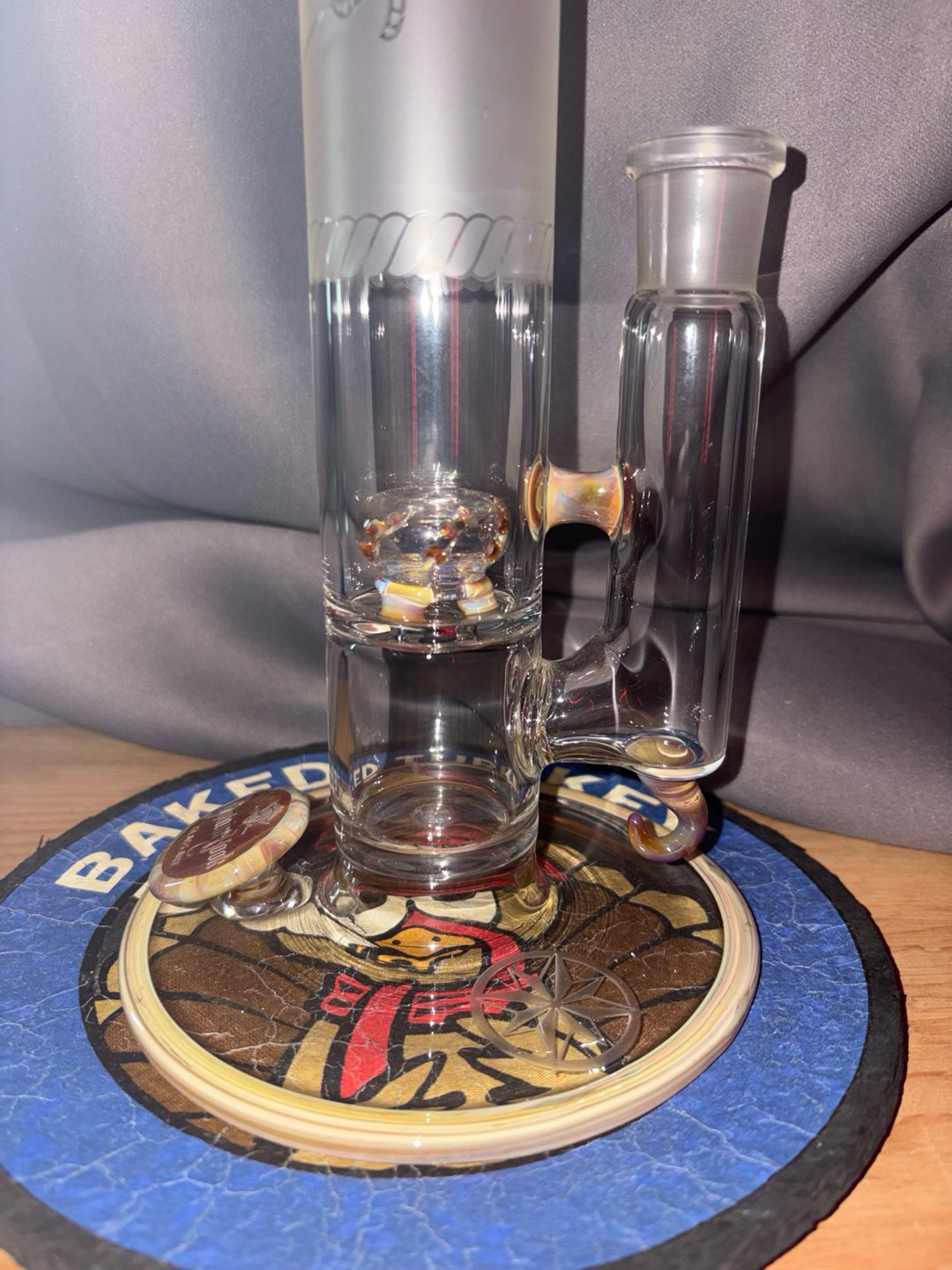 Preview pic of Scratched glass work X Captain Hook