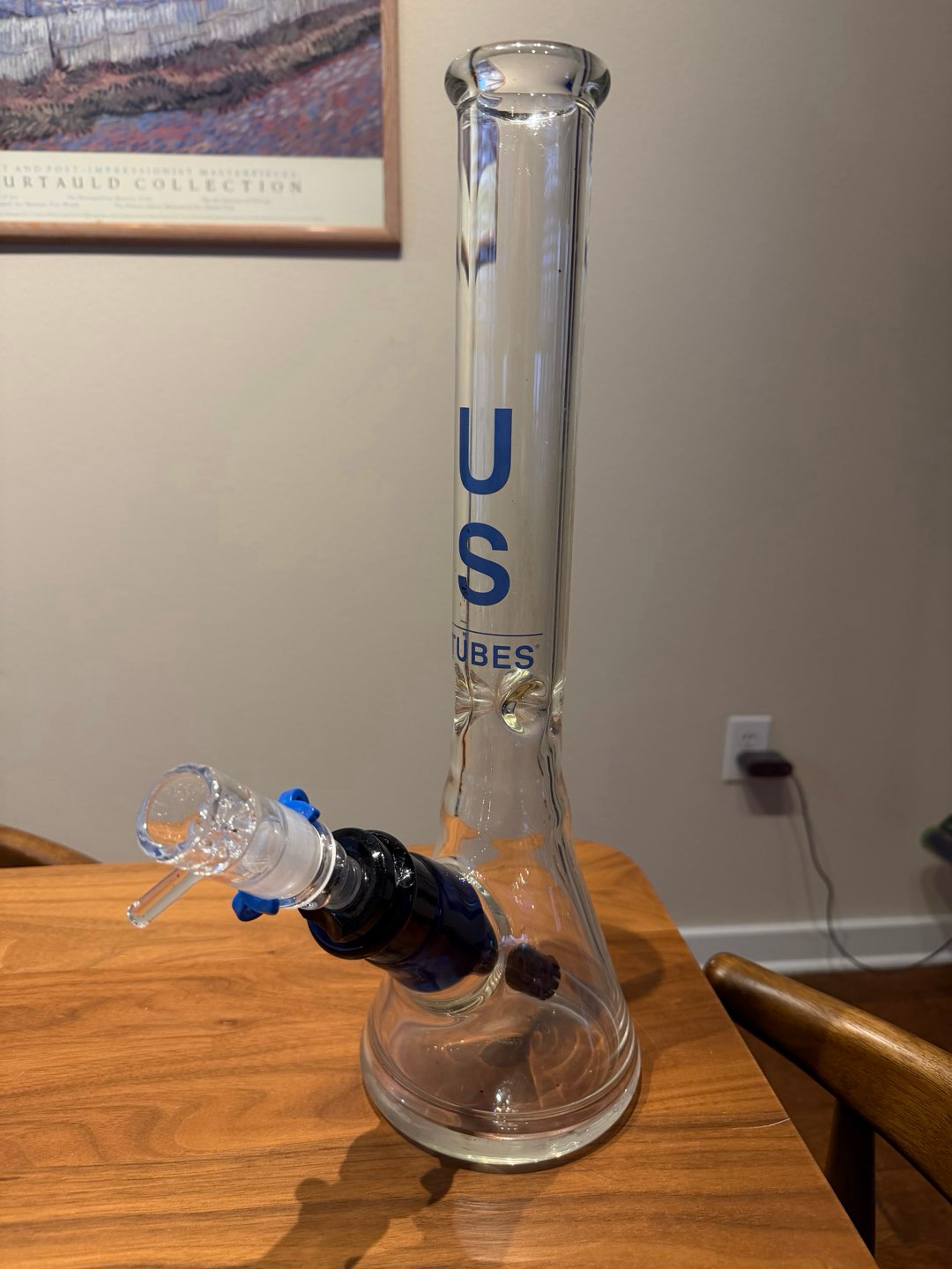 Preview pic of US Tubes Beaker 18 in, 9mm wall OVERSIZED
