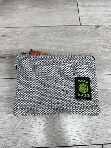 Preview pic of Dime bag all in one padded pouch 10” silver