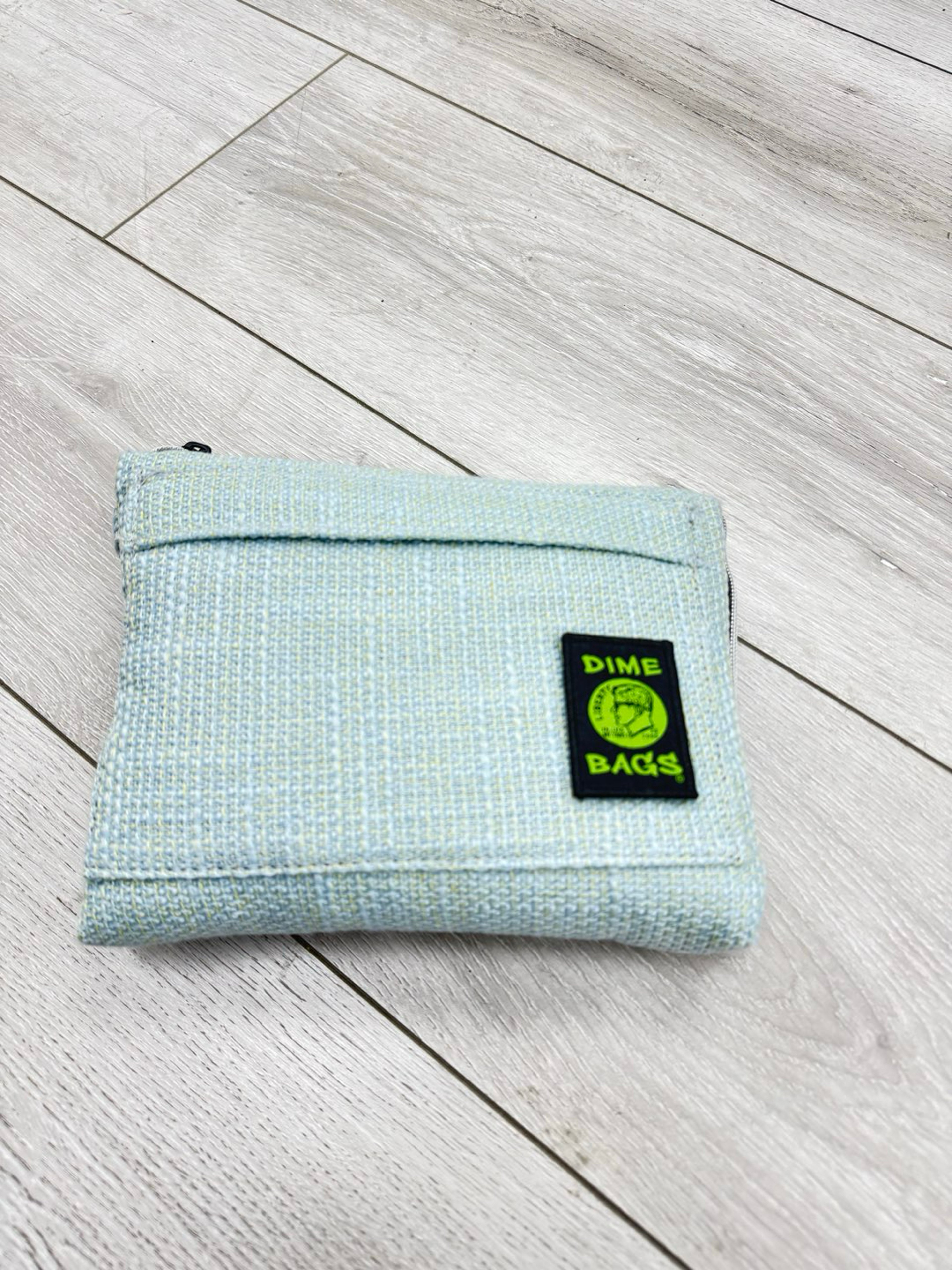 Dime bag all in one padded pouch 10” blue image 0