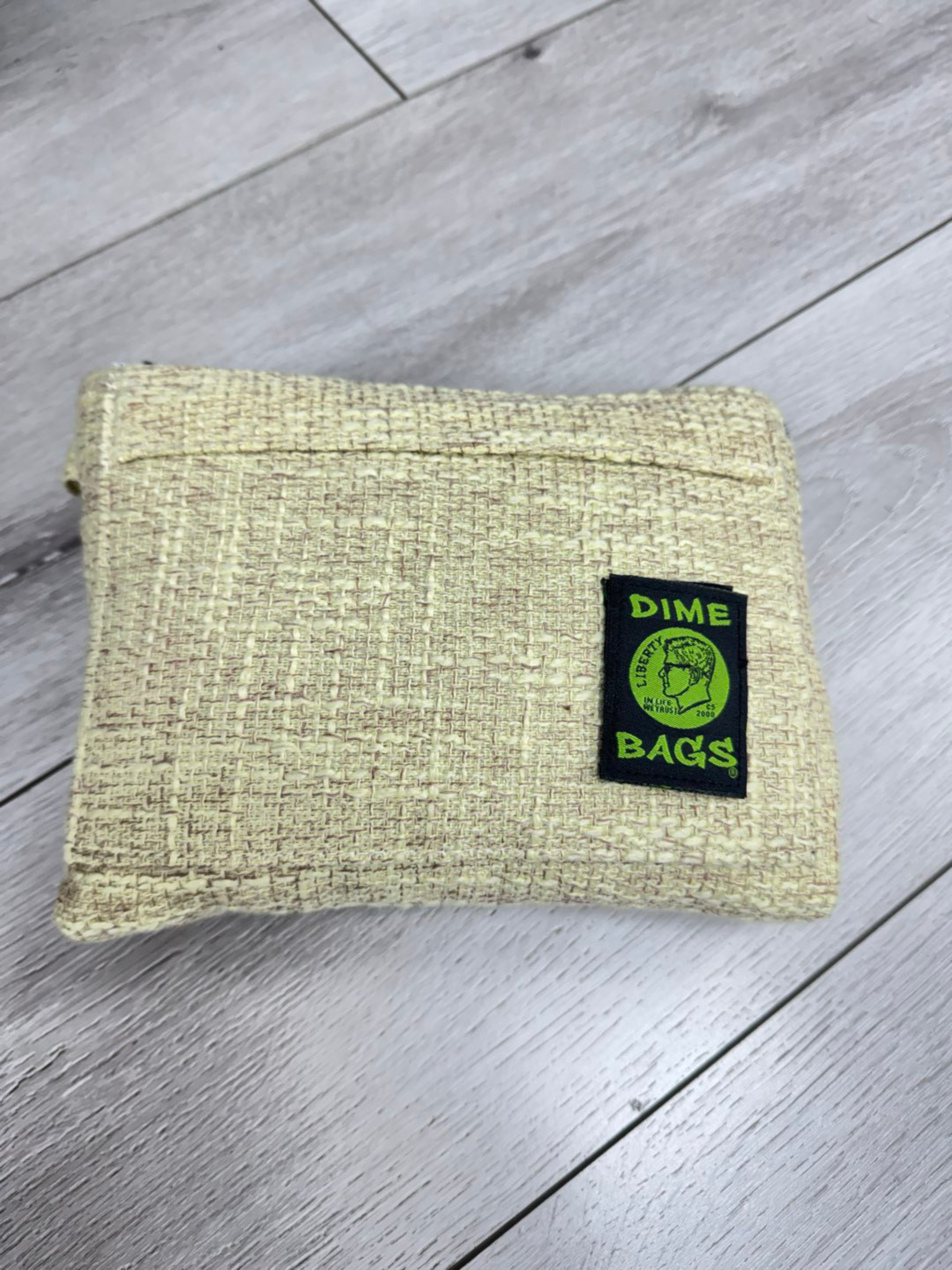 Dime bag all in one padded pouch 10” tan image 0