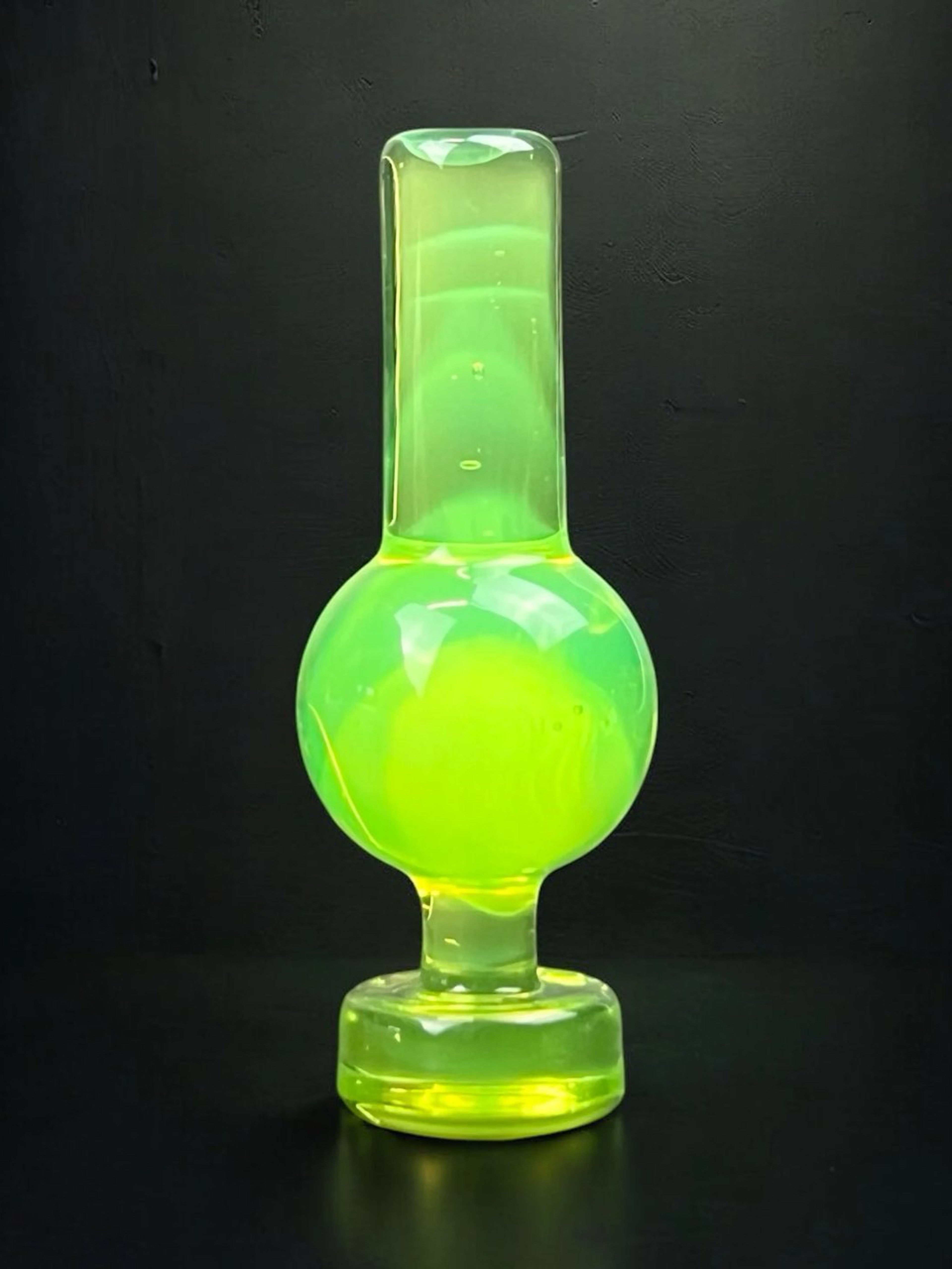 Green Slyme Color Control Tower Bubble Cap – 16mm image 0