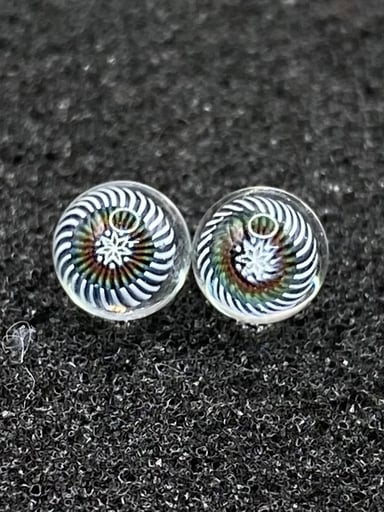 Preview pic of Artist Millie Terp Pearls by Steven H Glass – 2pc