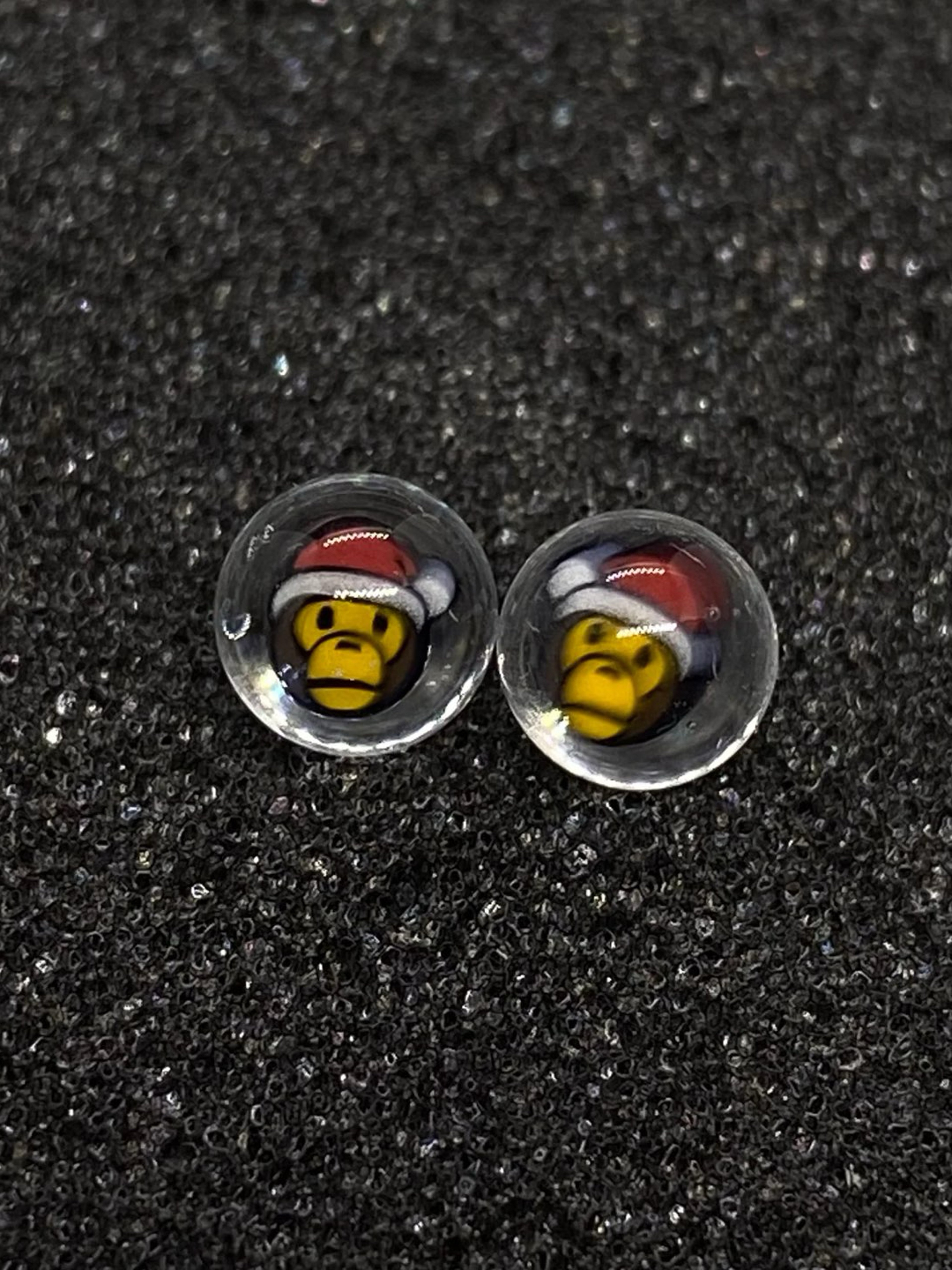 Preview pic of Santa Monkey Millie Terp Pearls by Steven H Glass – 2pc