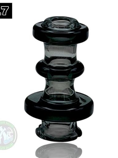 Preview pic of Rone Glass -Puffco Pivot Top #17 - Transparent Black