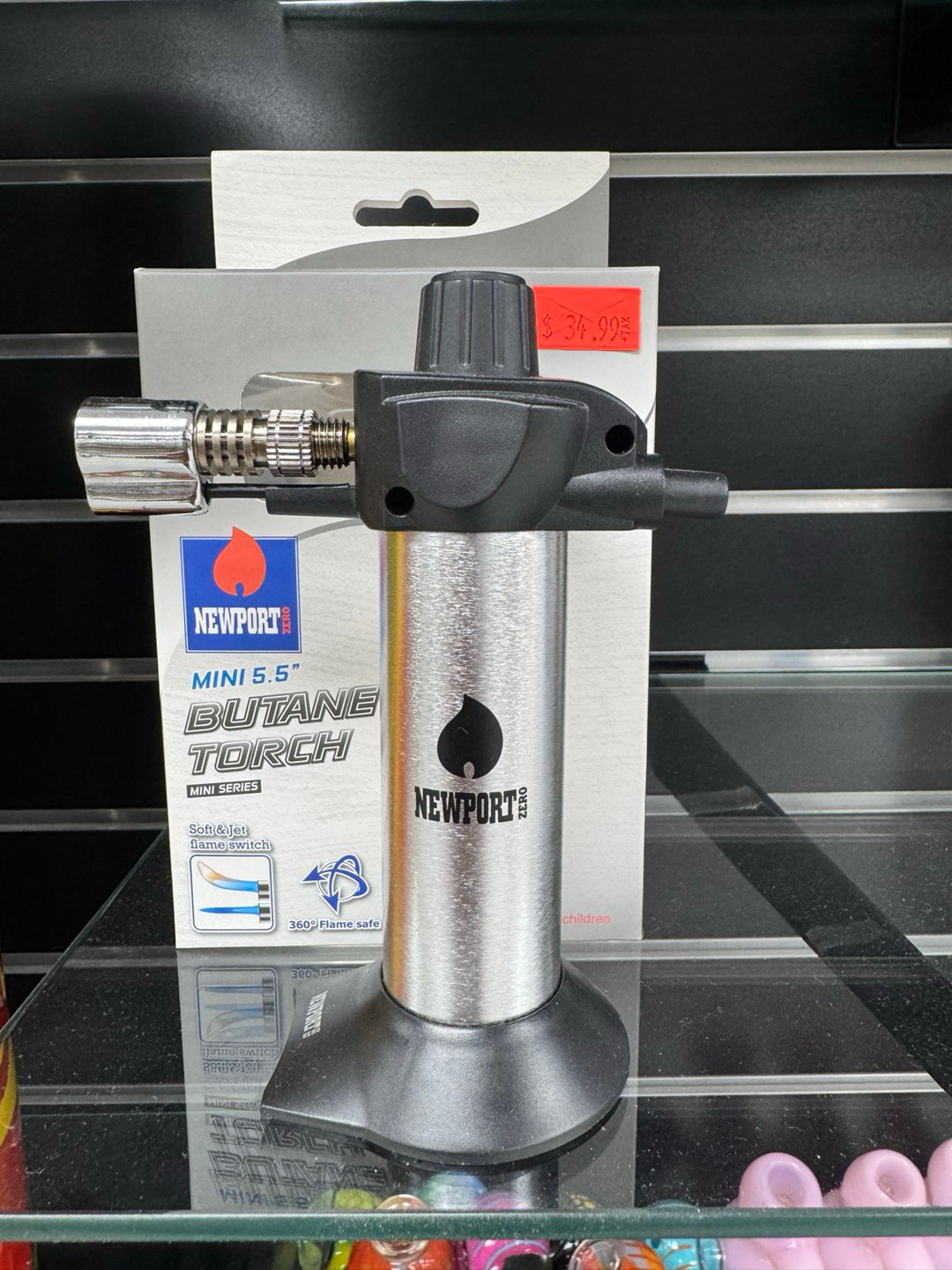 Newport 5.5” torch silver image 0