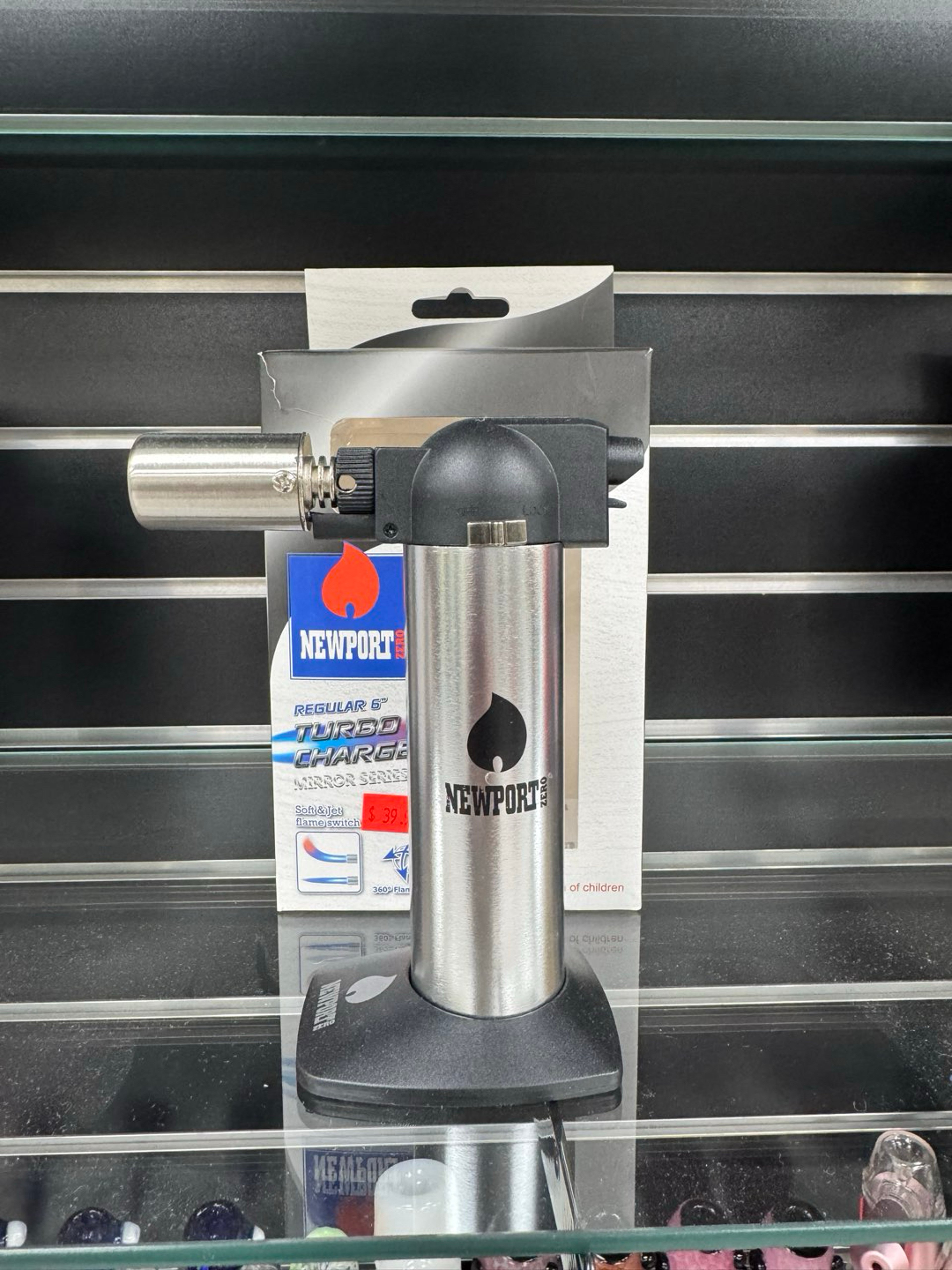 Newport 6” torch silver image 0