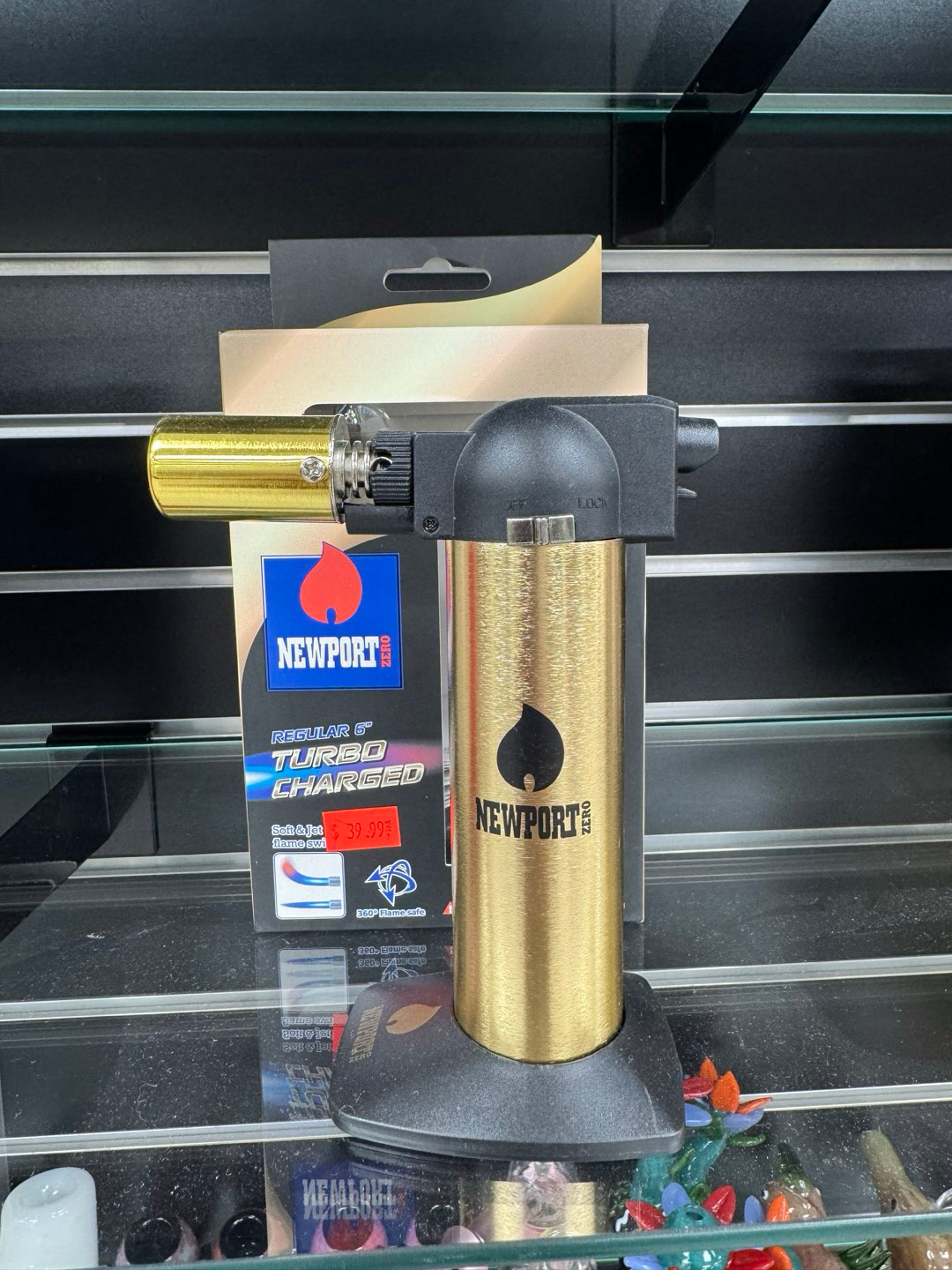 Newport 6” torch gold image 0