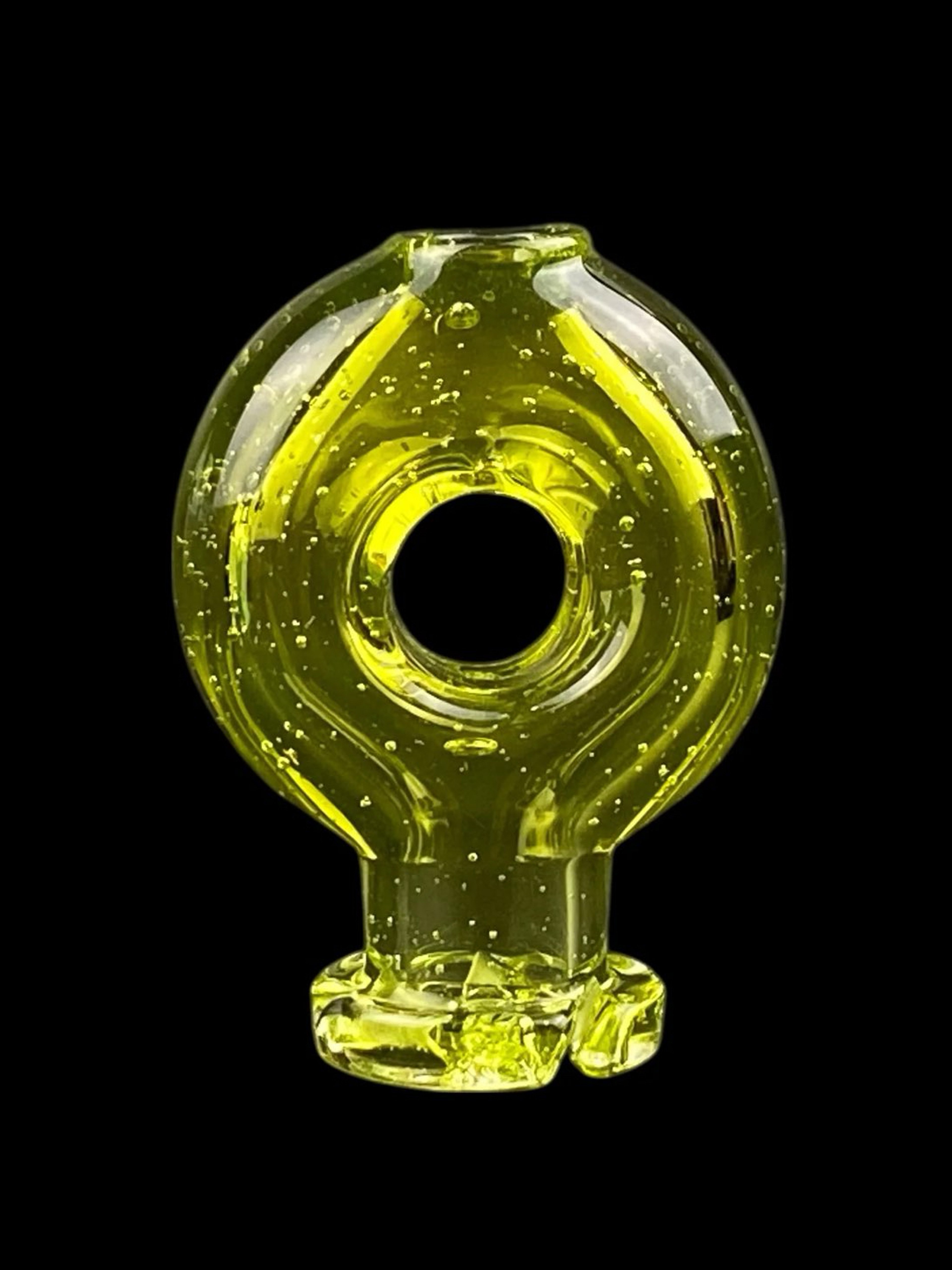 Preview pic of BorOregon Color Pivot Donut Spinner Glass Mouthpiece