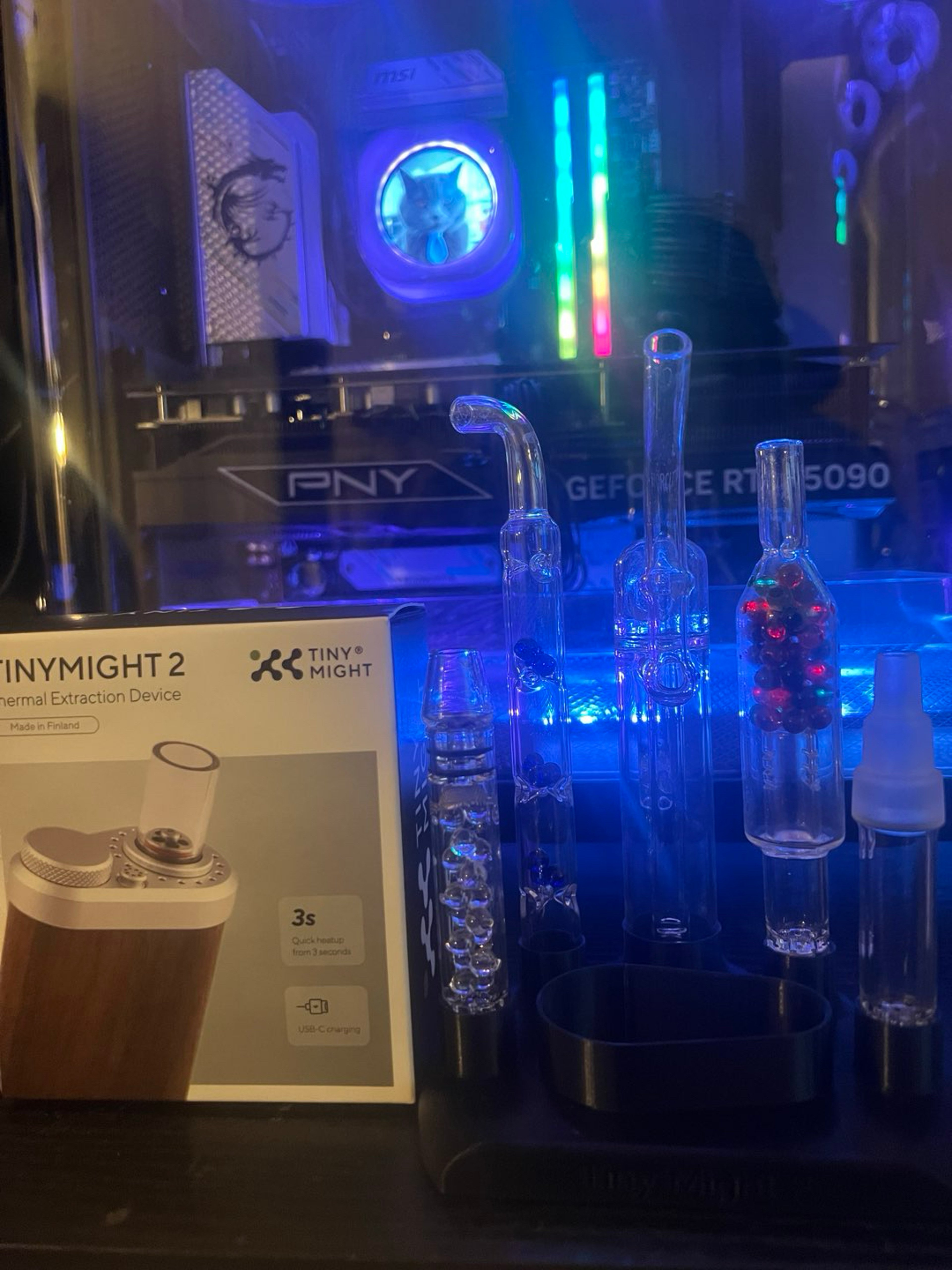 Tinymight 2 Purple Heart device and glass image 0