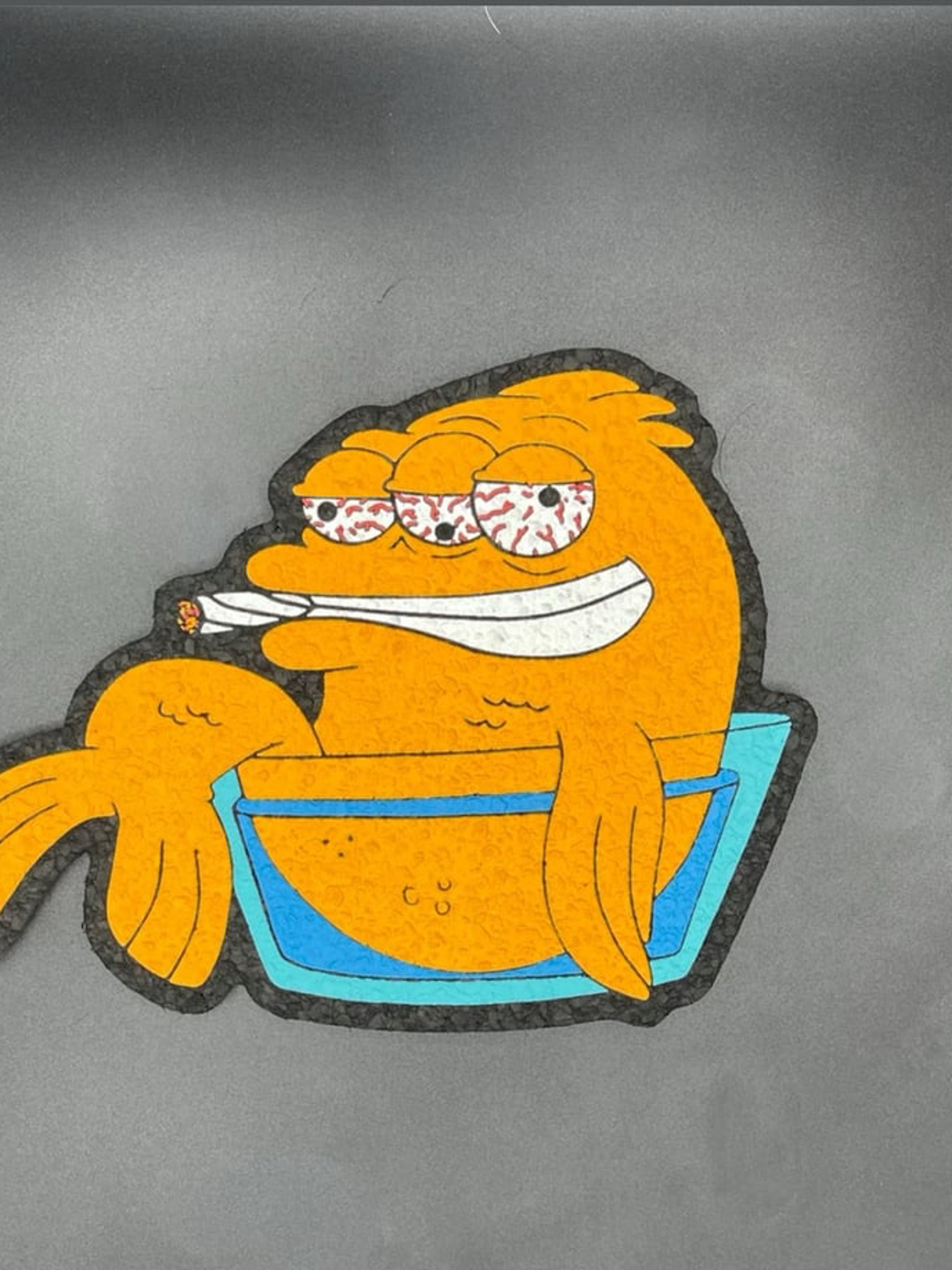 Hippie Hussle X 420 Studio Klaus The Fish Moodmat image 0