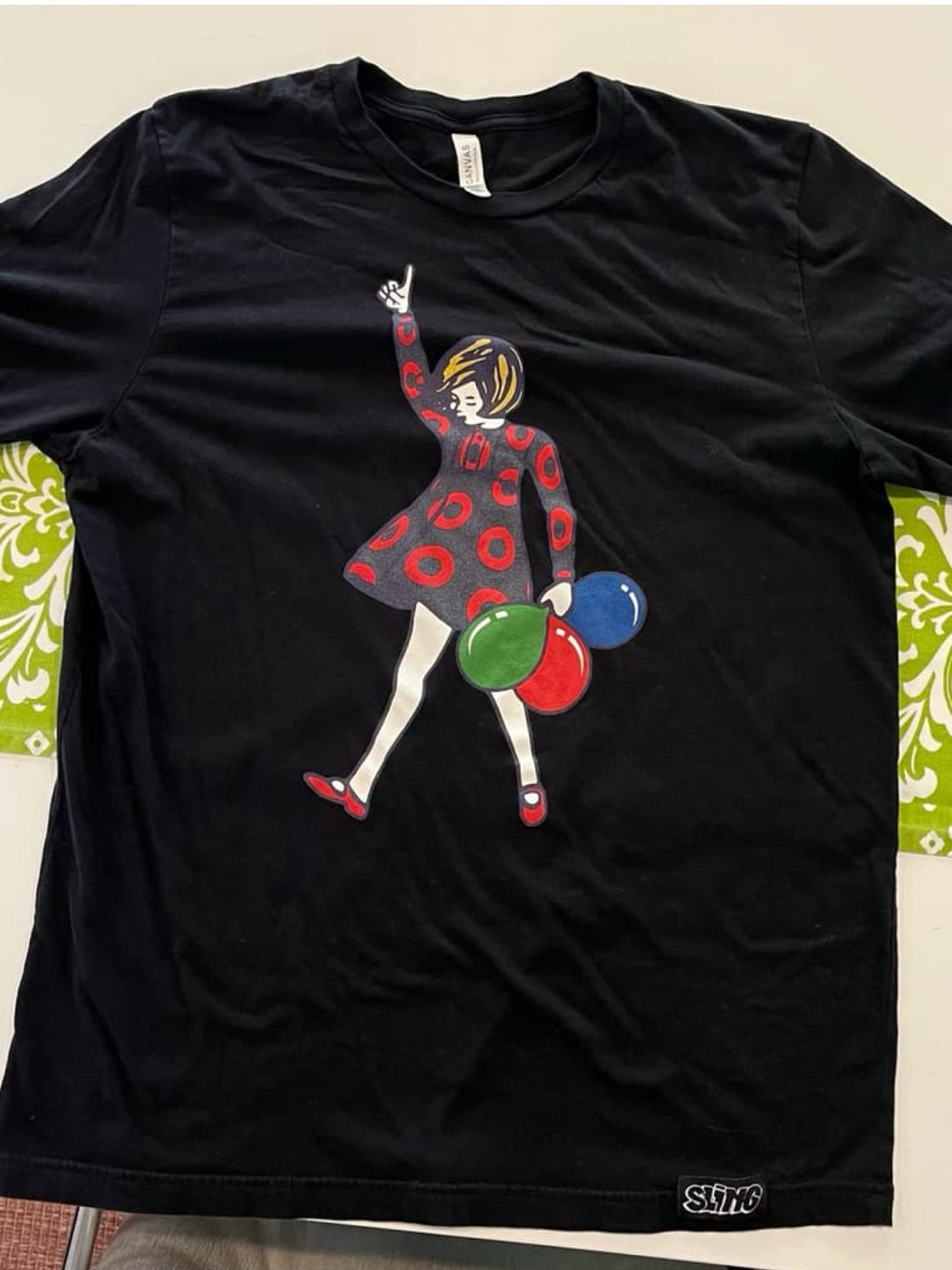 Slinger / Slingone1 Phish Dress Lot Girl Shirt, one  L & one XL image 0