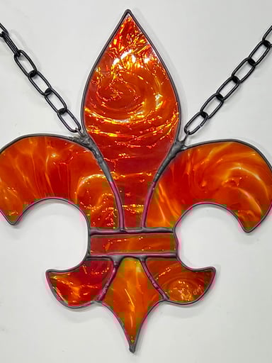 Preview pic of “Inferno” Fleur de Lis