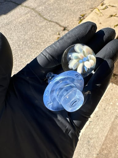 Preview pic of Cap & marble set