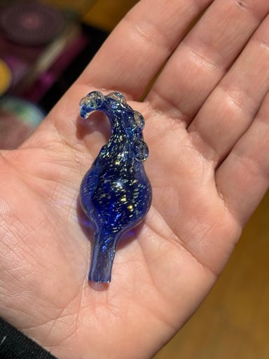 Preview pic of Gnarly Harley Glass Dichro Tentacle Cap