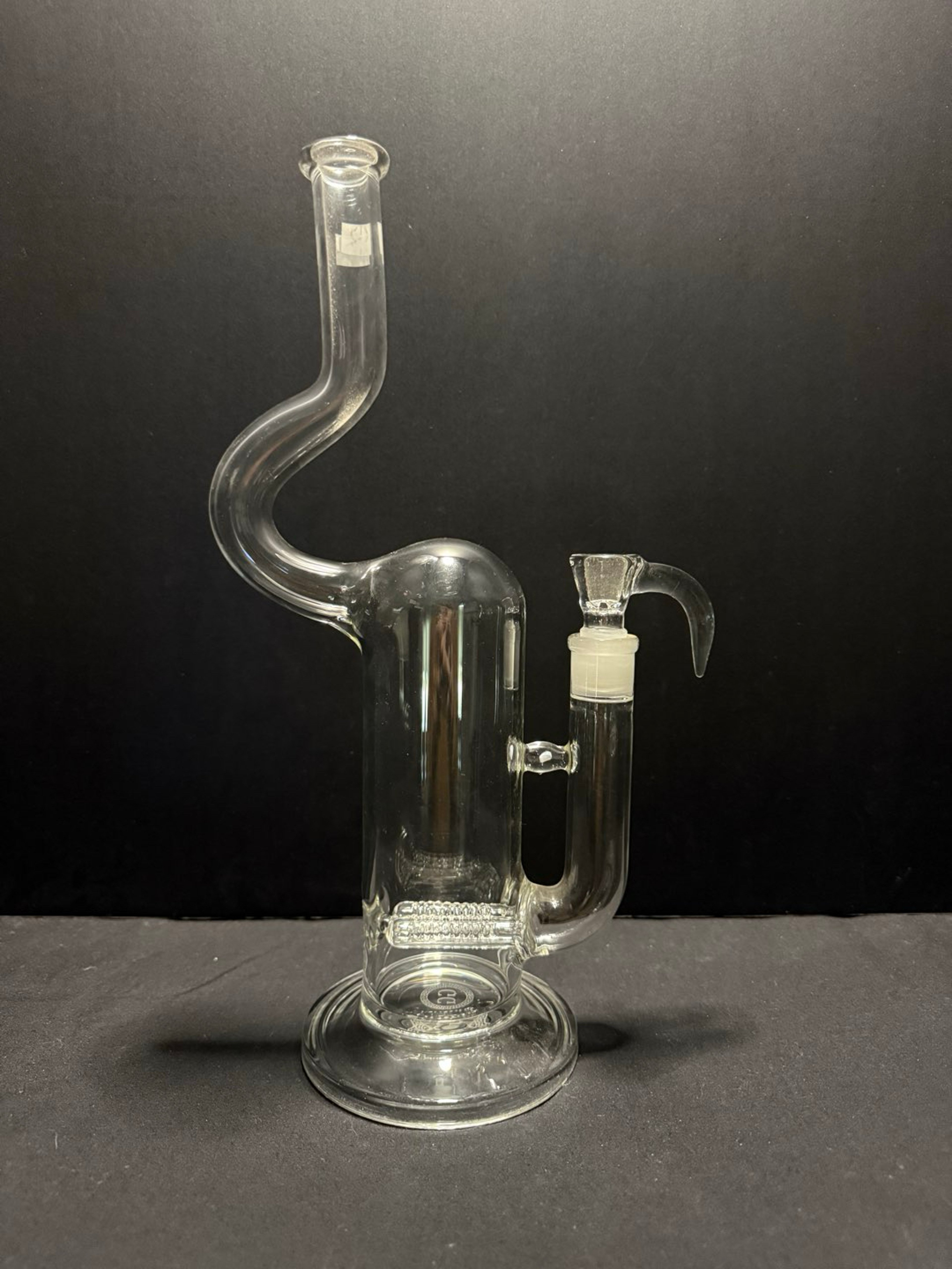 GREEK GLASS DUAL GRID NATTY NECK W/ OPAL image 0