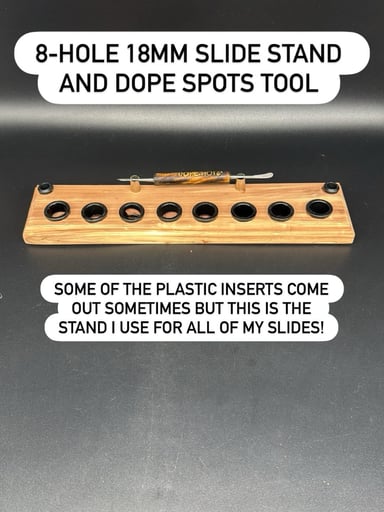 Preview pic of 8-Hole 18mm Slide/Tool Stand