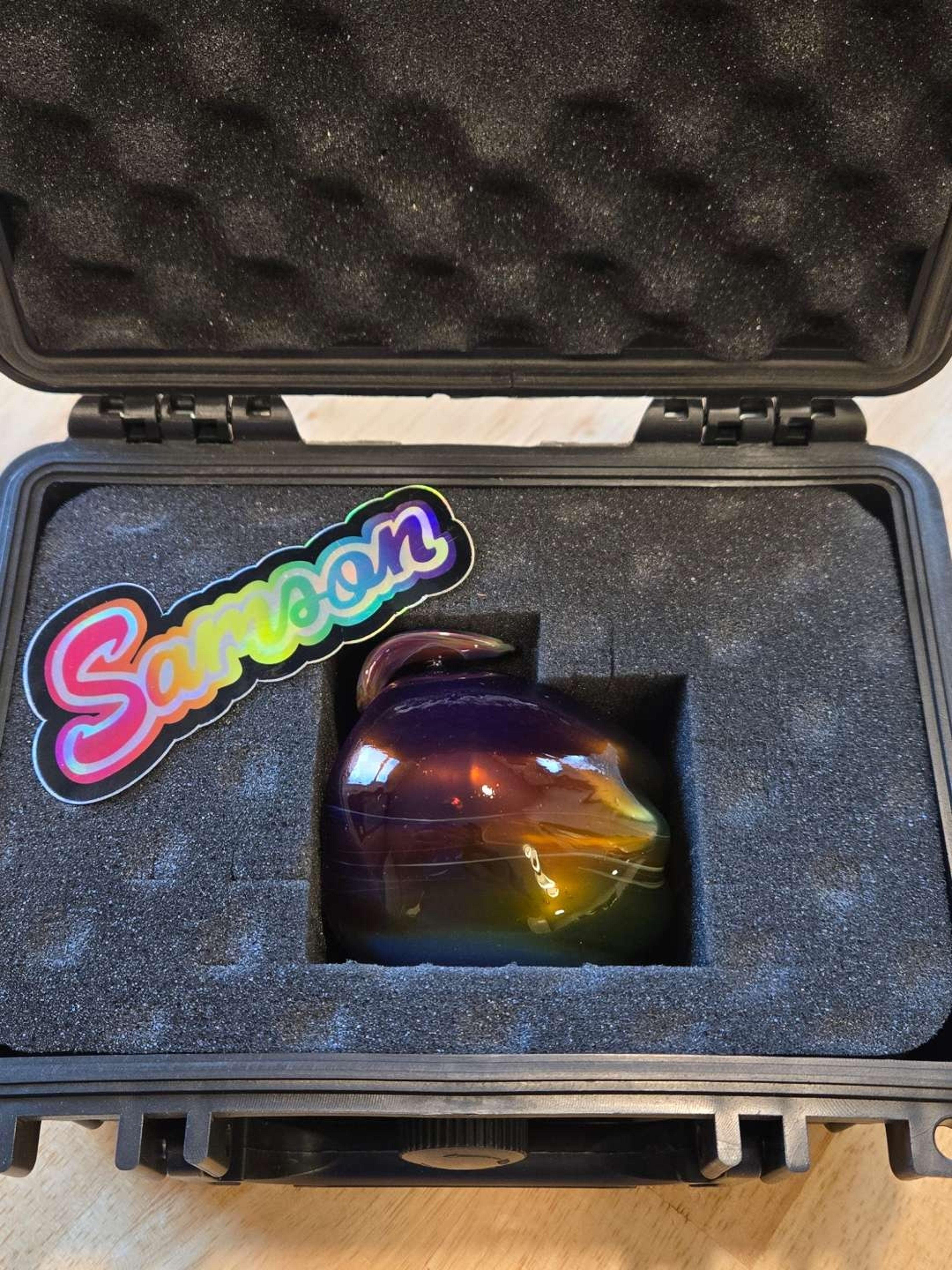 Samson Apple Pipe (Alien Tech 👽color) image 0