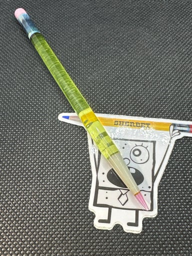 Preview pic of Illuminati pencil with ruby tip