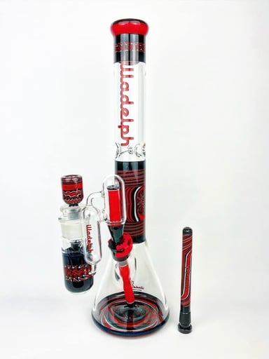 Preview pic of Illadelph beaker + ash catcher faceted