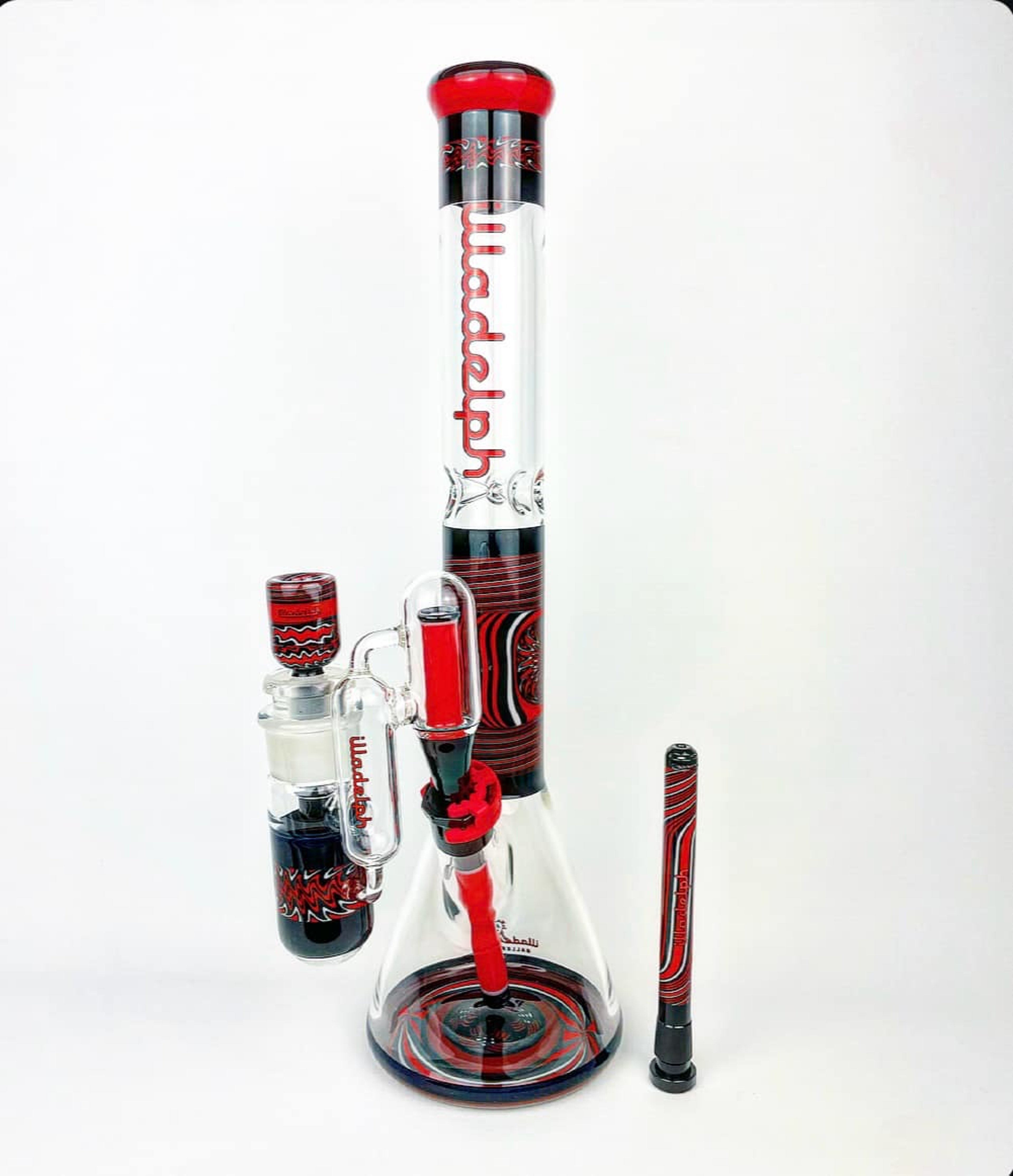 Preview pic of Illadelph beaker + ash catcher faceted