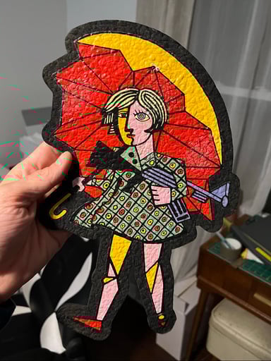Preview pic of Used Picasso Assault Girl Mat by Slinger x Moodmats
