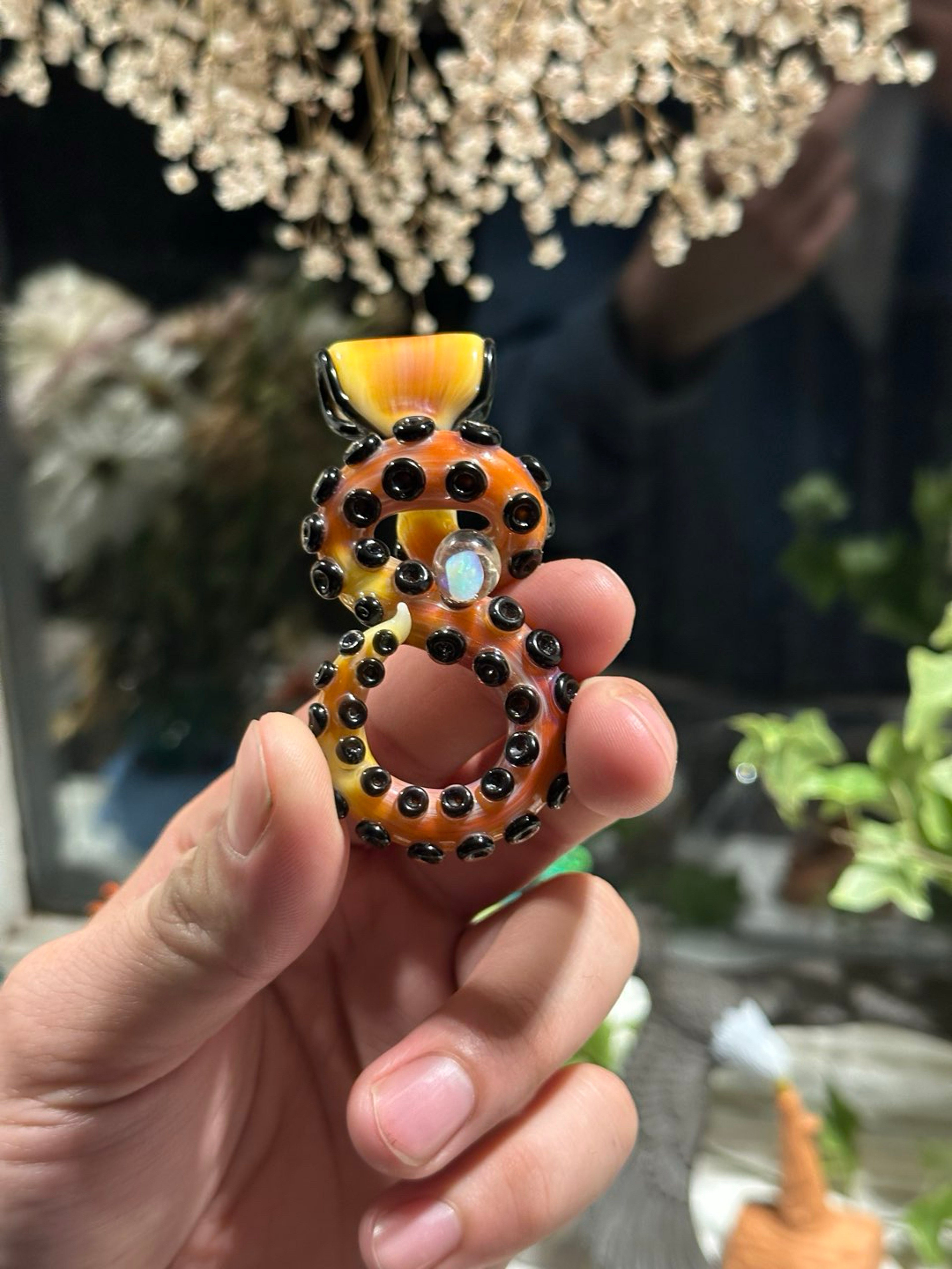 Preview pic of Wildfire Pendant w/ Opal