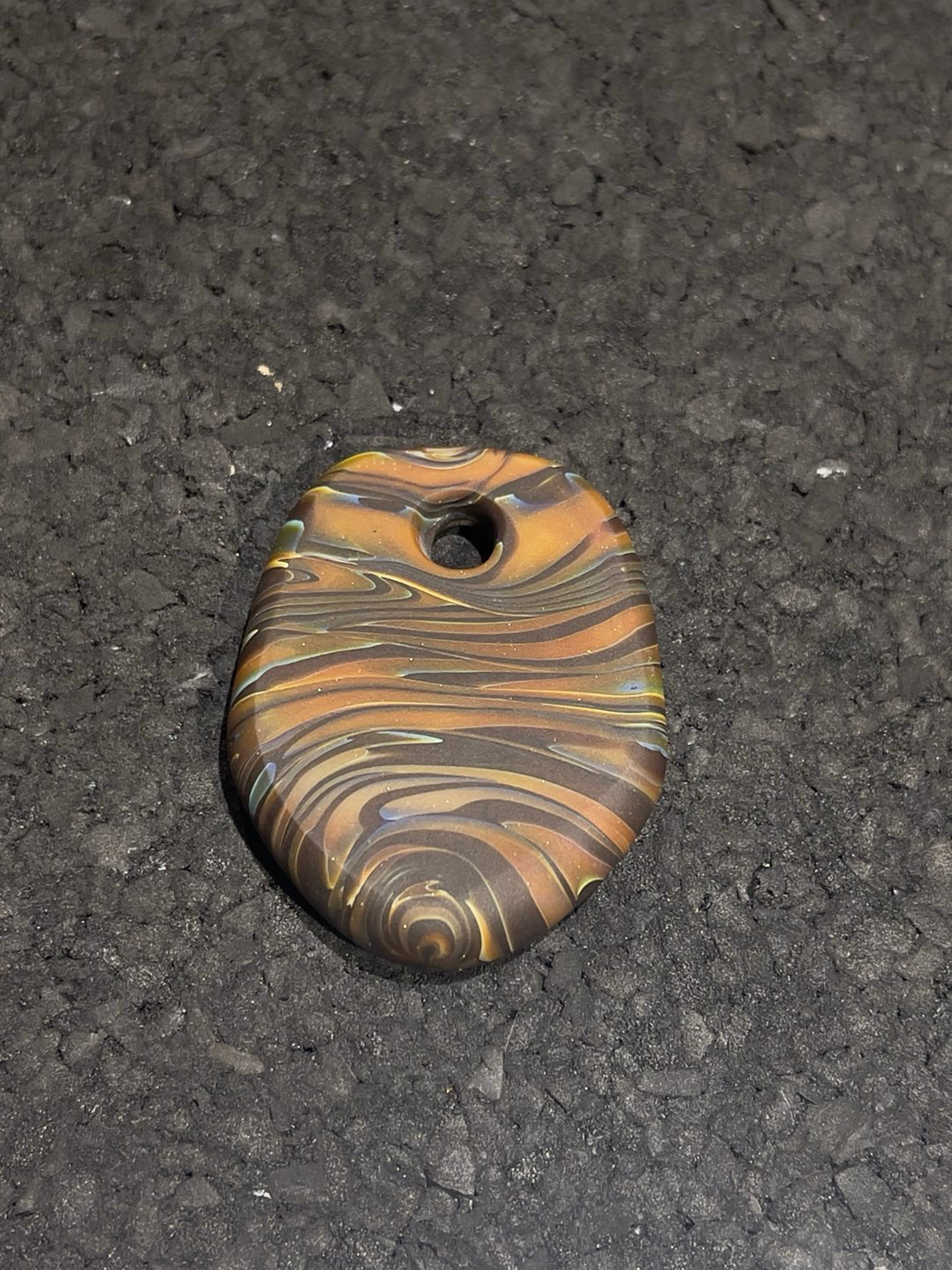 Preview pic of Chad G Wood Tile Pendant