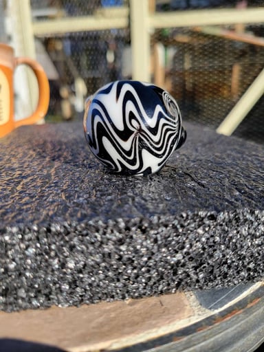 Preview pic of Zebra linework cap