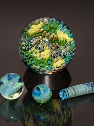 Preview pic of Coral Reef Marble Slurper Set