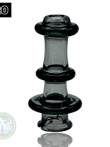 Preview pic of Rone Glass -Puffco Pivot Top #20 - Transparent Black