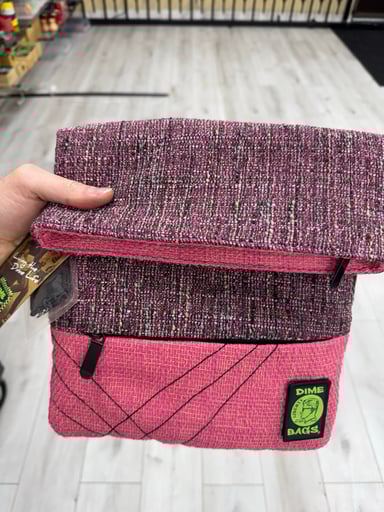 Preview pic of Dime bag multi purpose large static pink