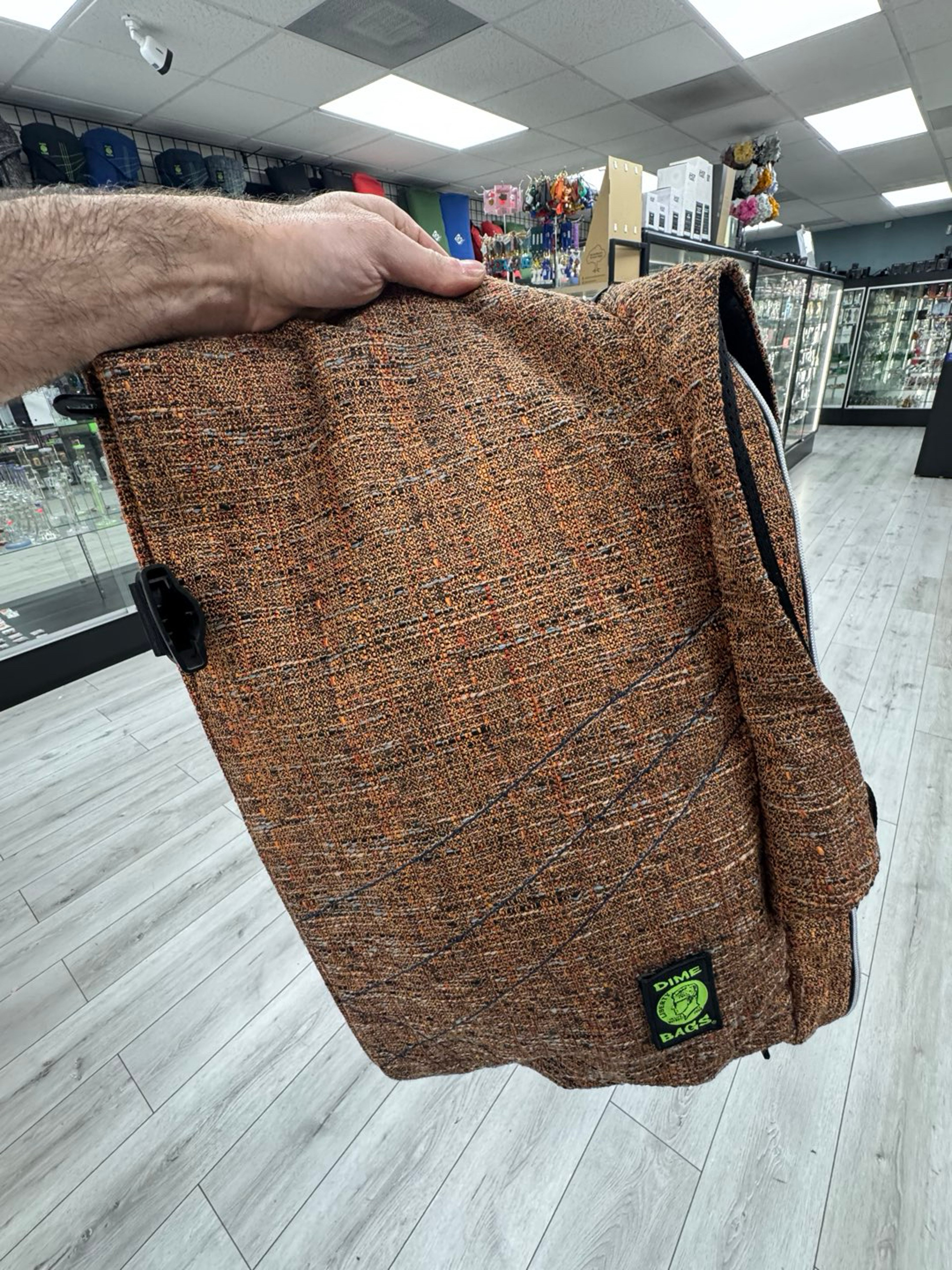 Dime bag computer backpack static orange image 0