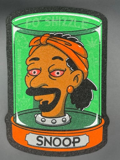 Preview pic of Dark Mountain Cult X Goose Group Green Vat Snoop Moodmat