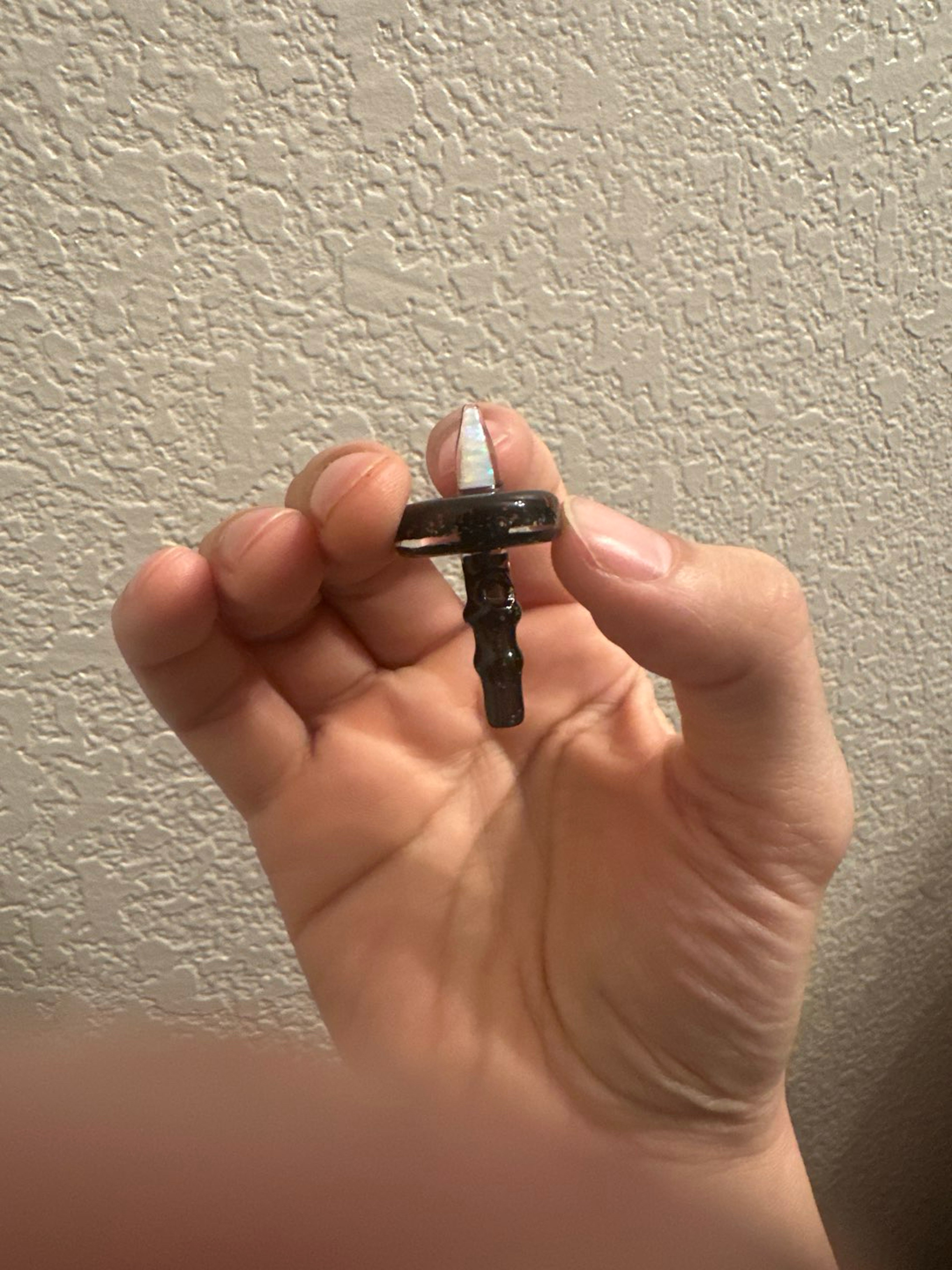 Bhoro Glass Crushed Opal 3DXL Opal Spike Joystick Cap image 0