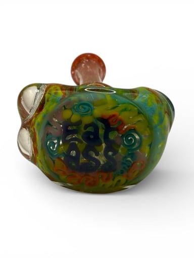 Preview pic of 5.5” Junebug Profanity Pipe - Eat A$$